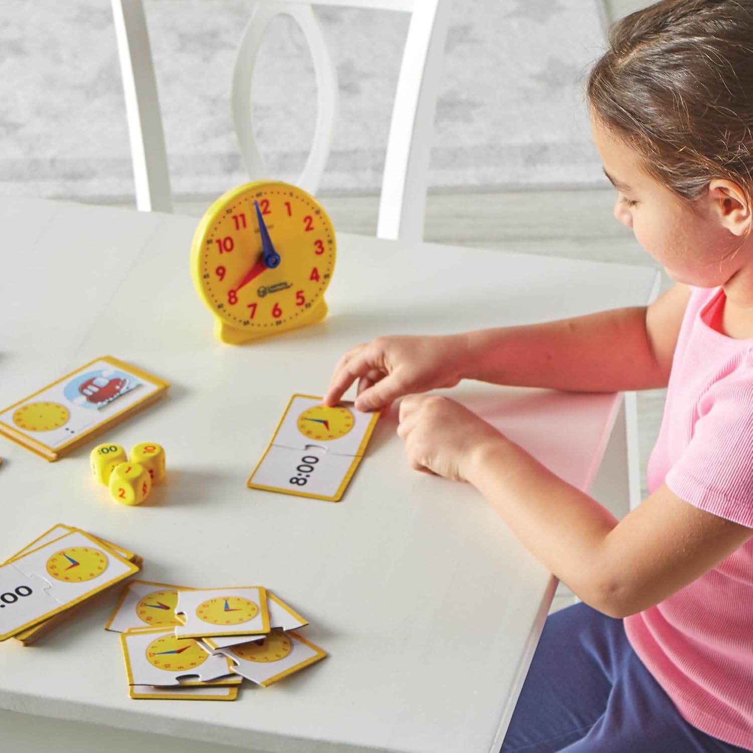 Learning Resources Time Activity Set 41 Pieces Ages 5