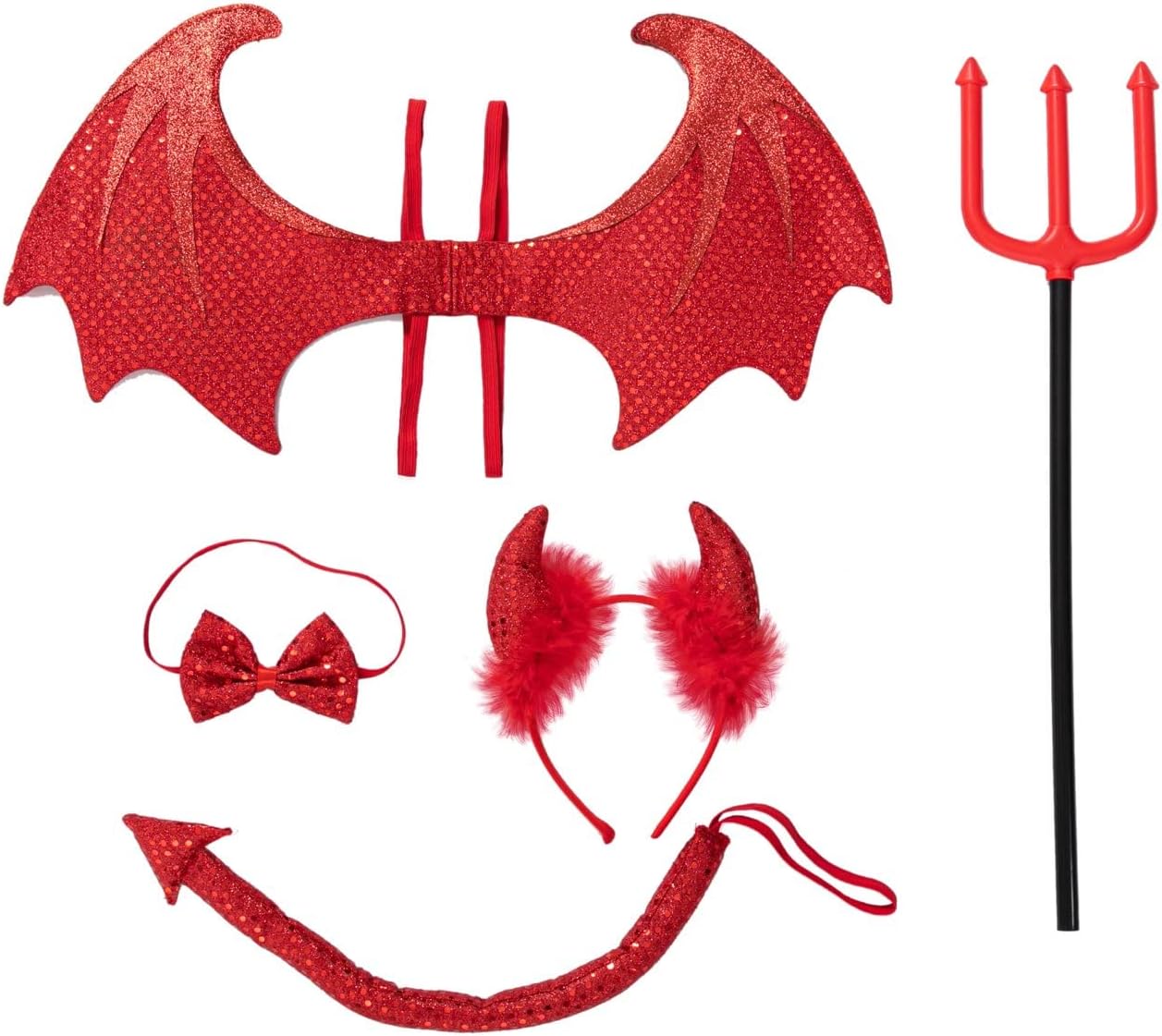 Spooktacular Creations 5-Piece Devil Costume Set