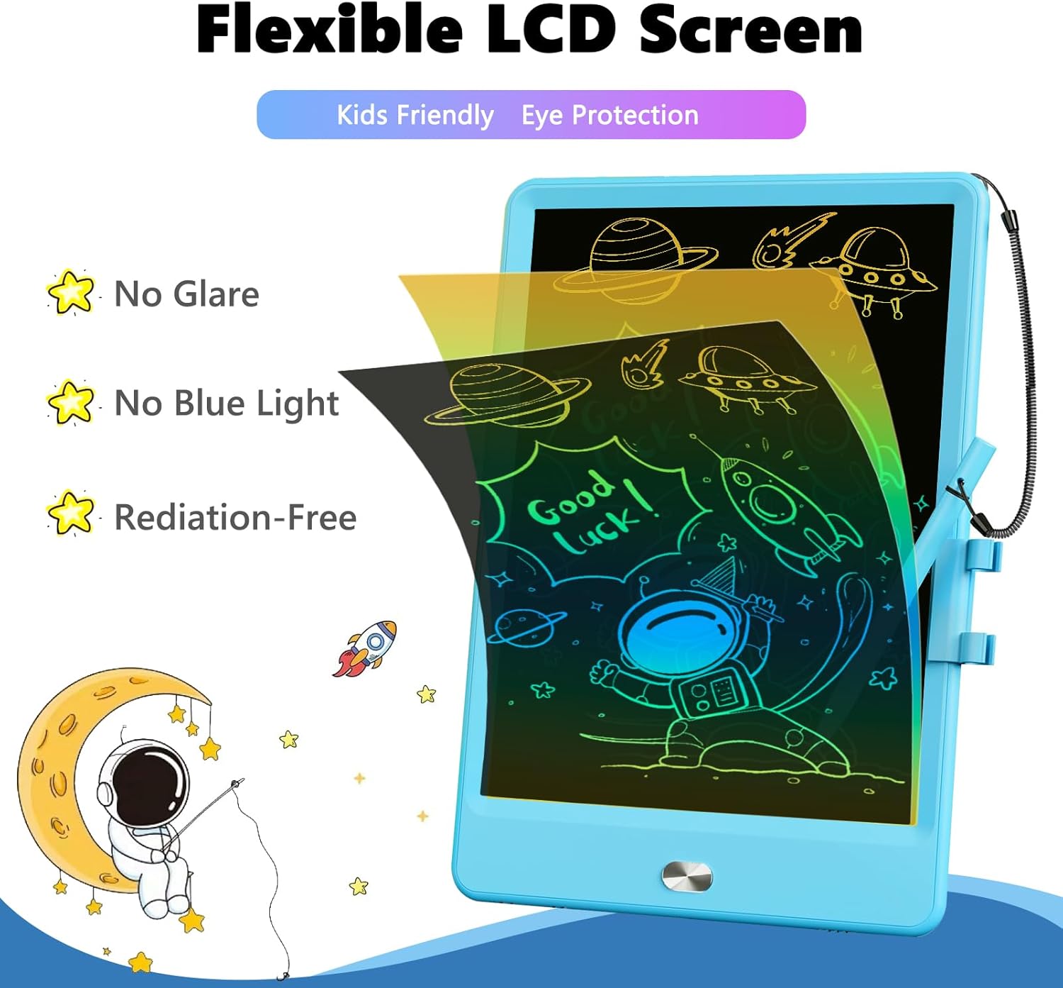 Ormosiat LCD Writing Tablet for Kids 3-8 Years Old