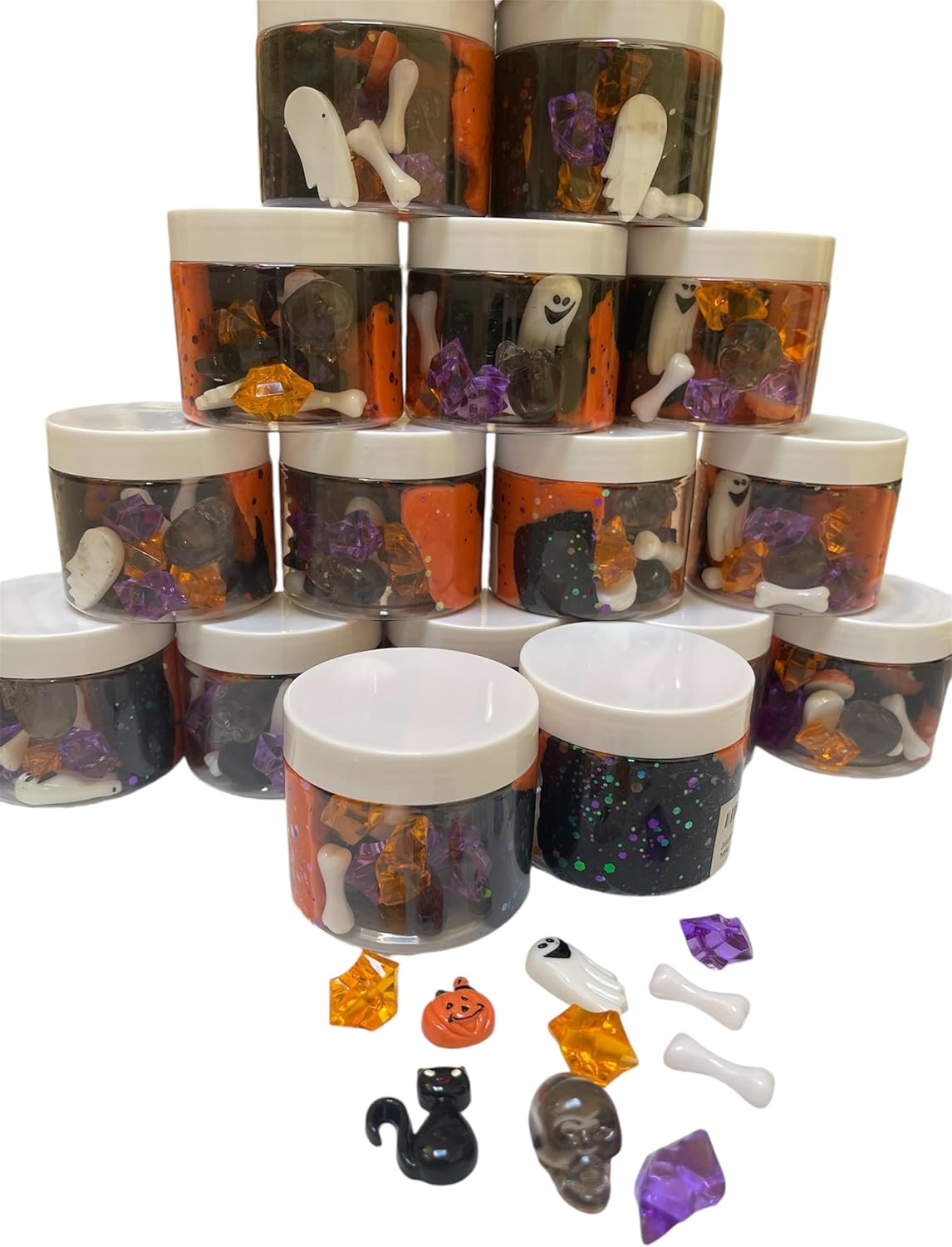 Halloween Busy Jar Sensory Dough Kit