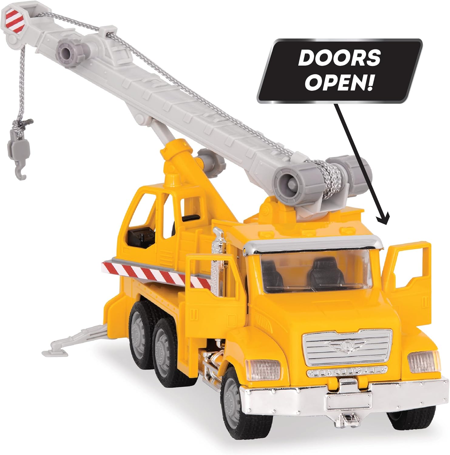 DRIVEN by Battat Micro Crane Truck Yellow 1