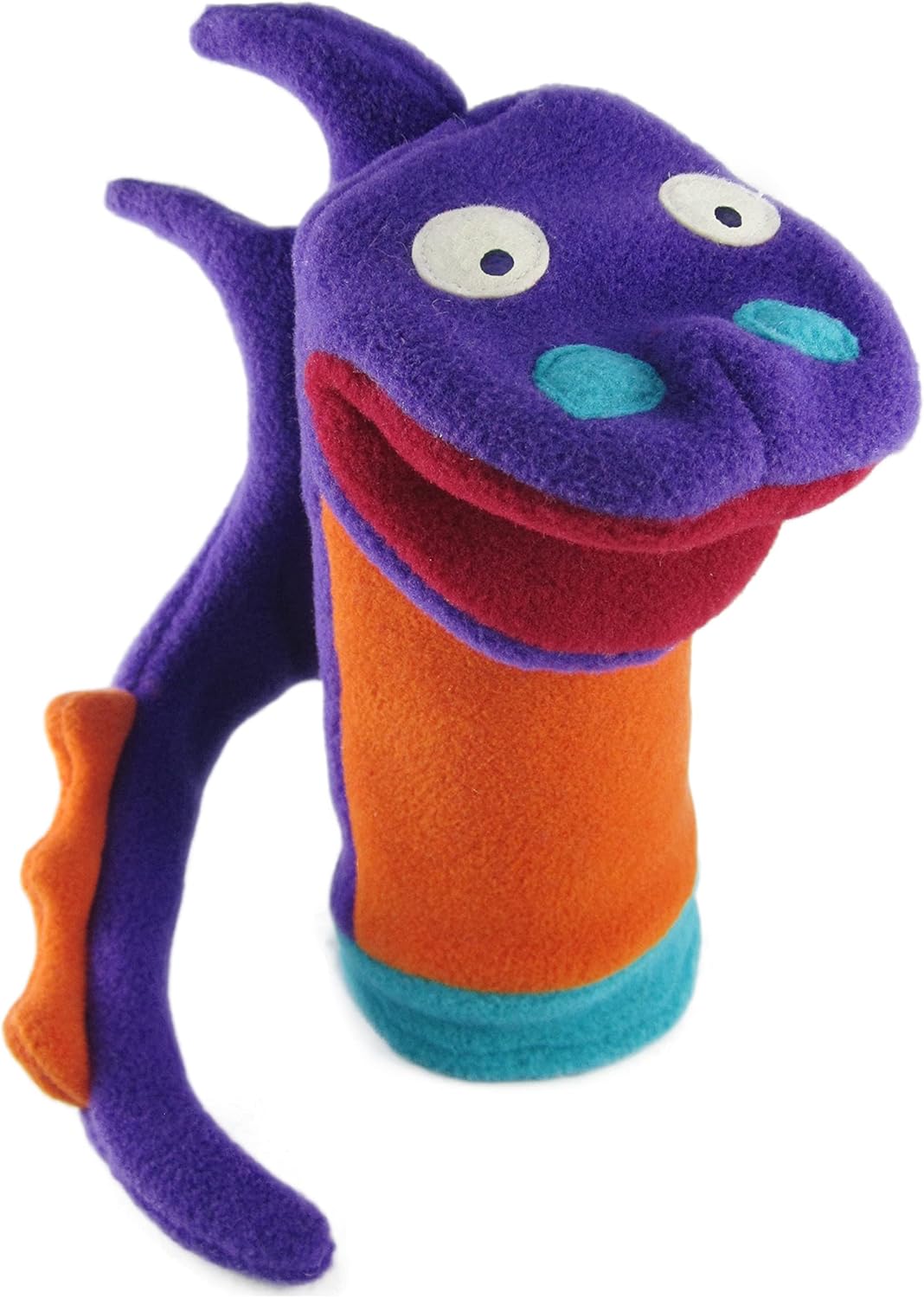 Cate Levi Storybook Dragon Hand Puppet with Moveable Mouth