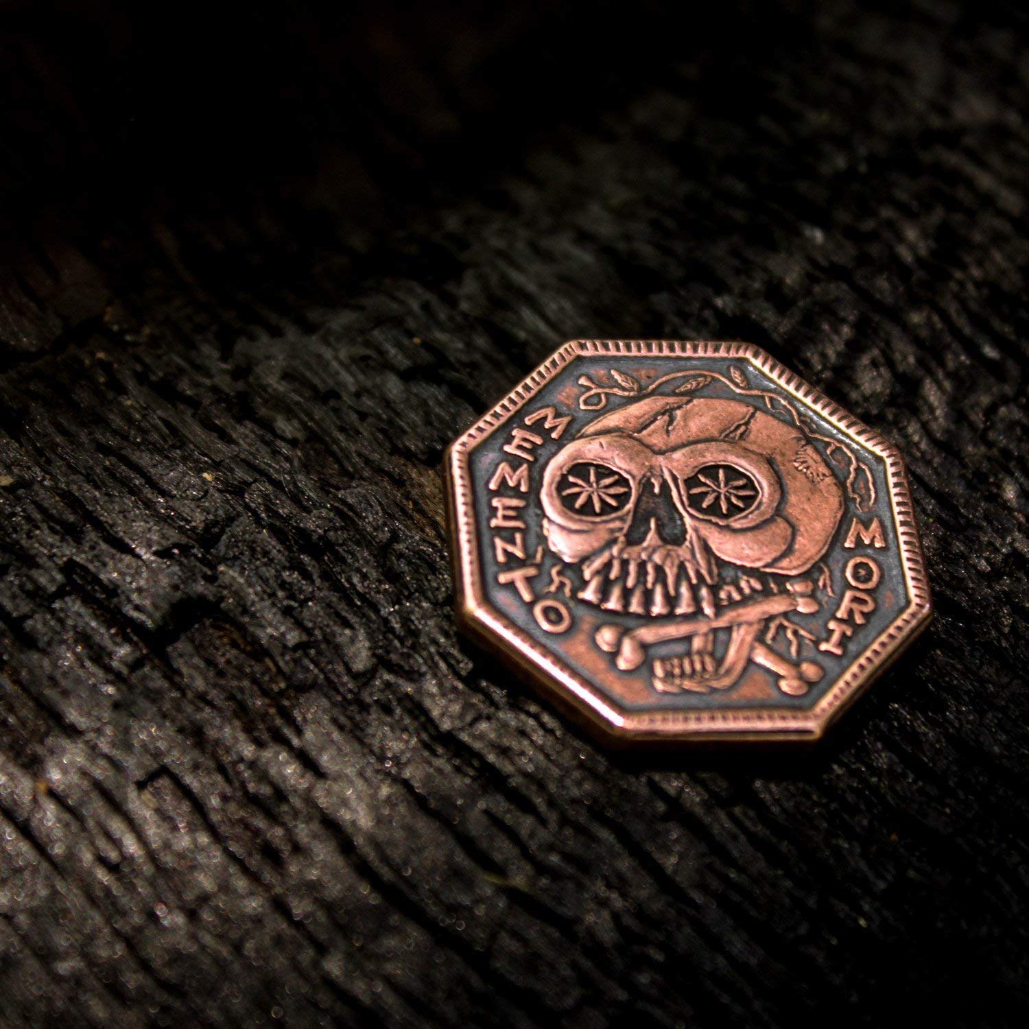 Memento Mori Copper Reminder Coin - 1 Inch