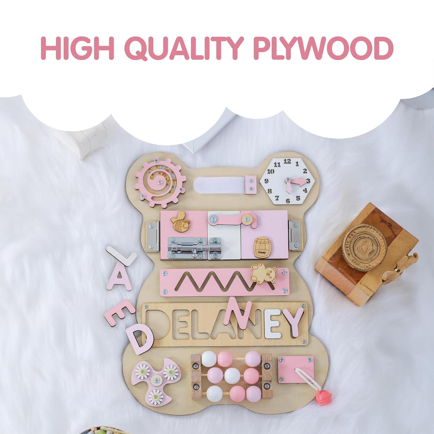 Nabytok Customized Name Puzzle for Toddlers