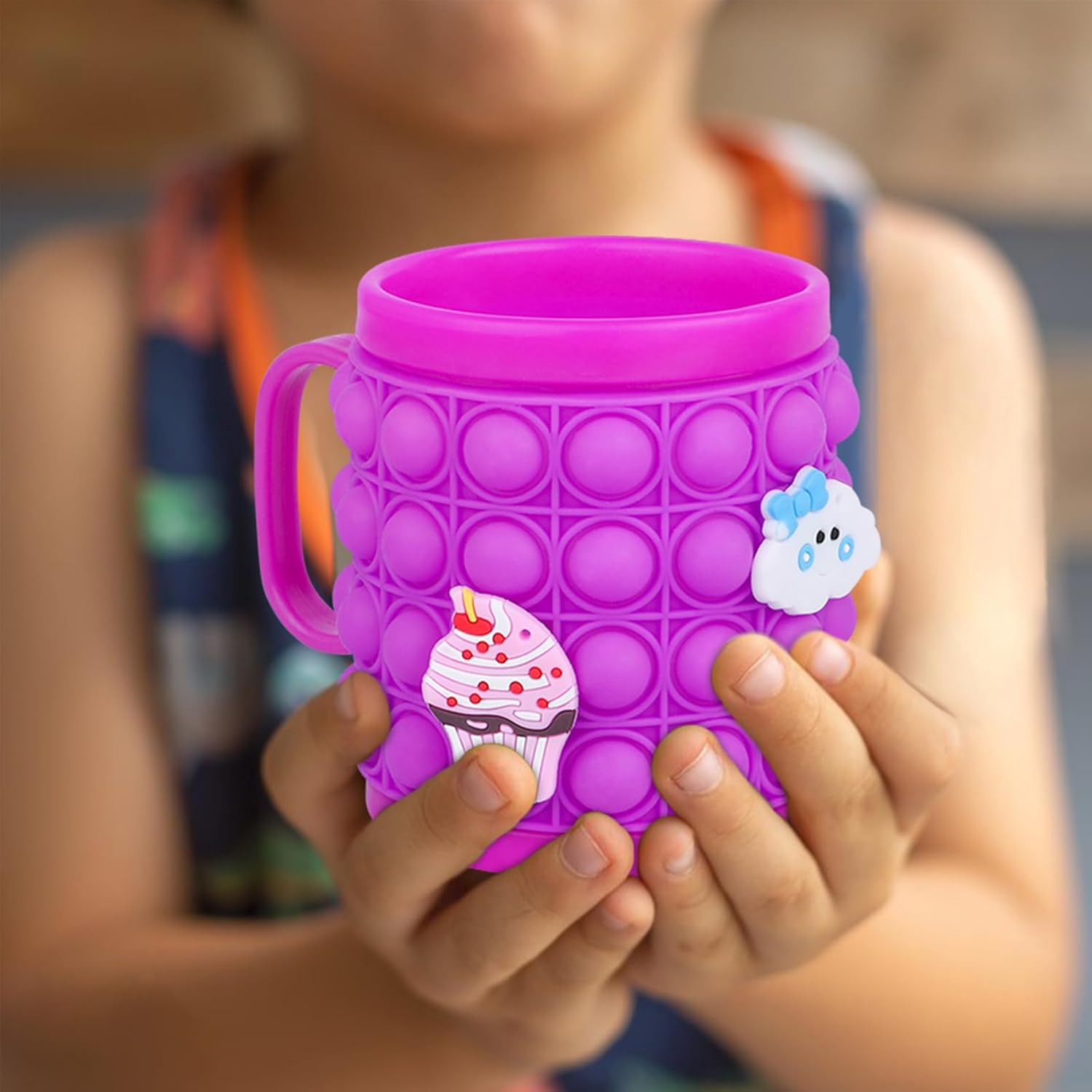 Alomois Cartoon Mugs for Kids - One Piece Purple 1