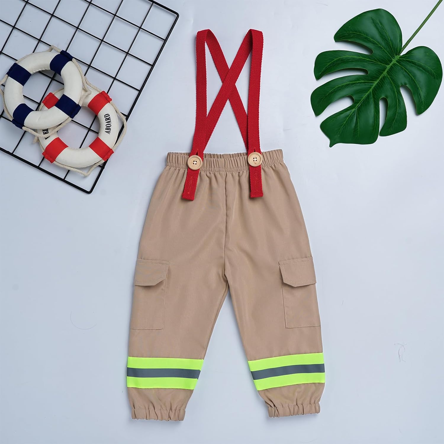 IMEKIS Baby Boys Costume Pirate Firefighter Astronaut 1st Birthday