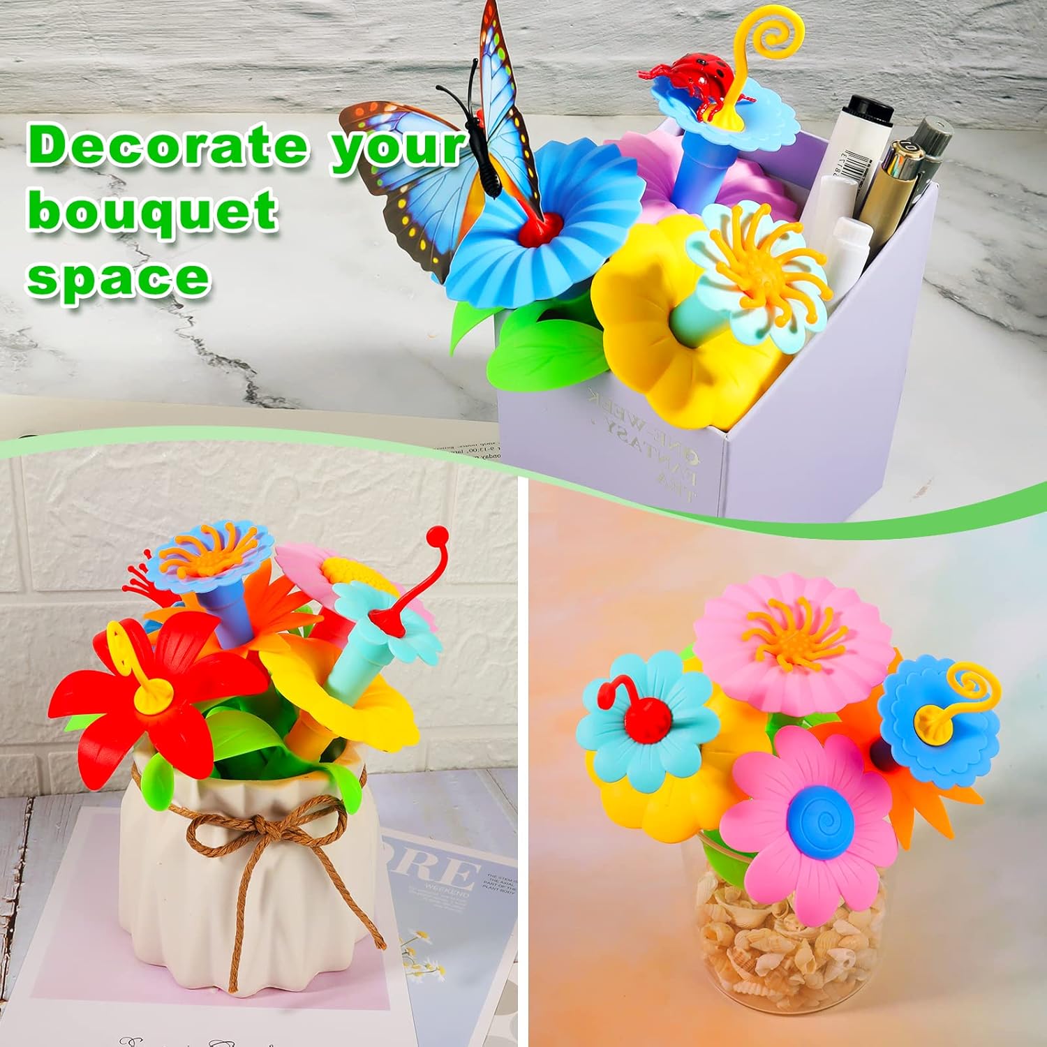 Leetous Garden Building STEM Toy Set for Toddlers
