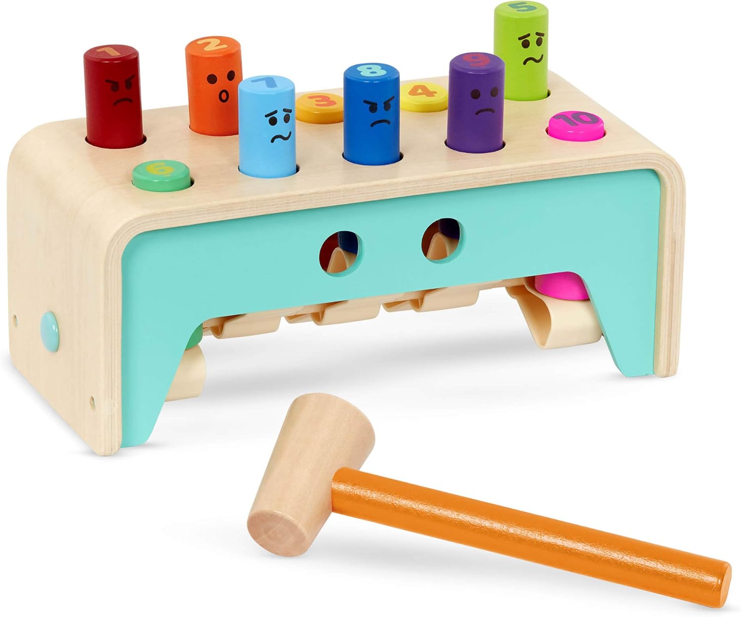 Battat Wooden Hammer Toy for Toddlers 1 Year 1