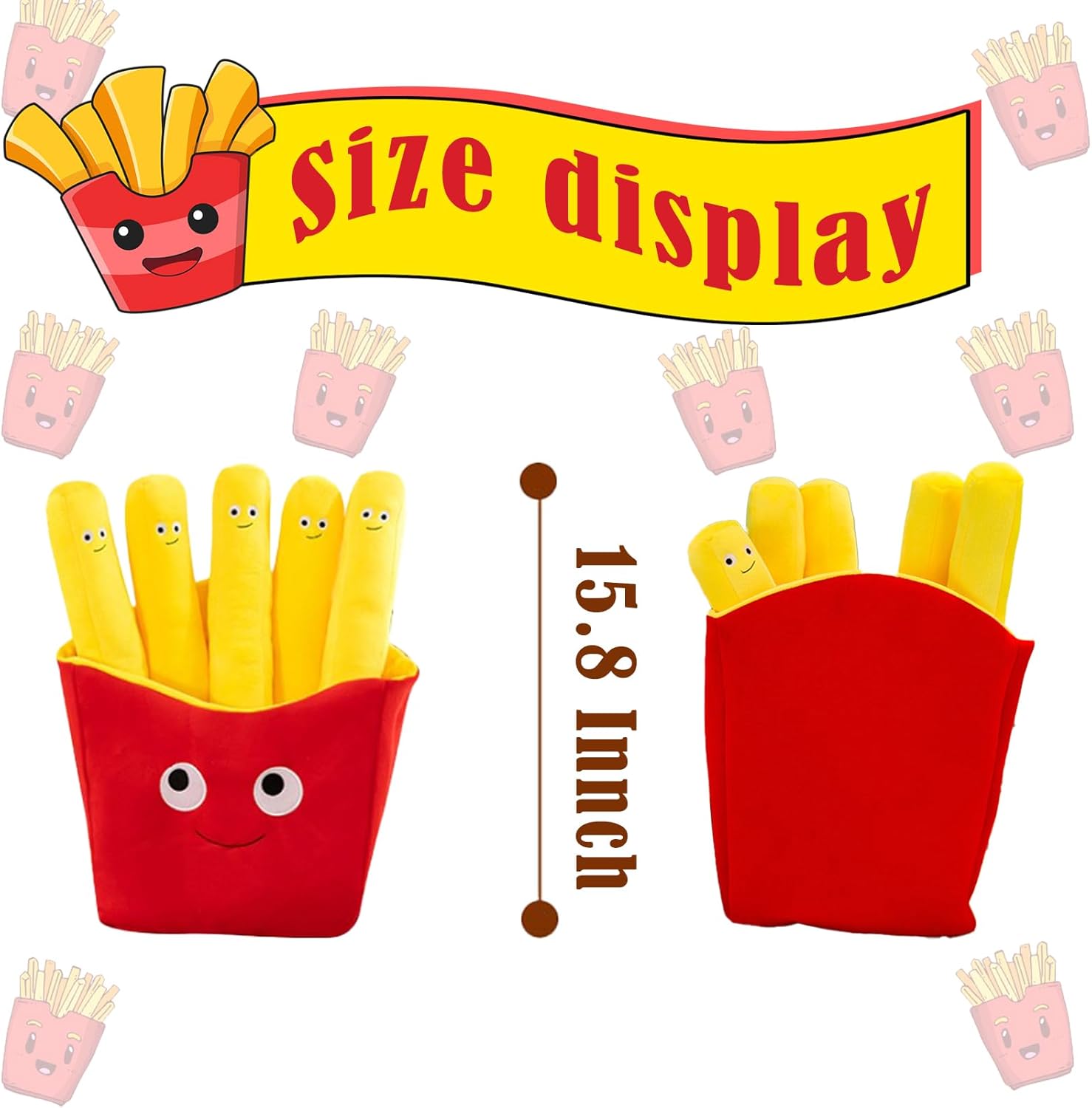 NILISWIEST Comfy Food Pillows Toy Plush