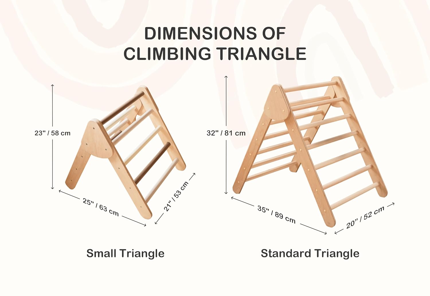 3in1 Climbing Triangle Set for Kids