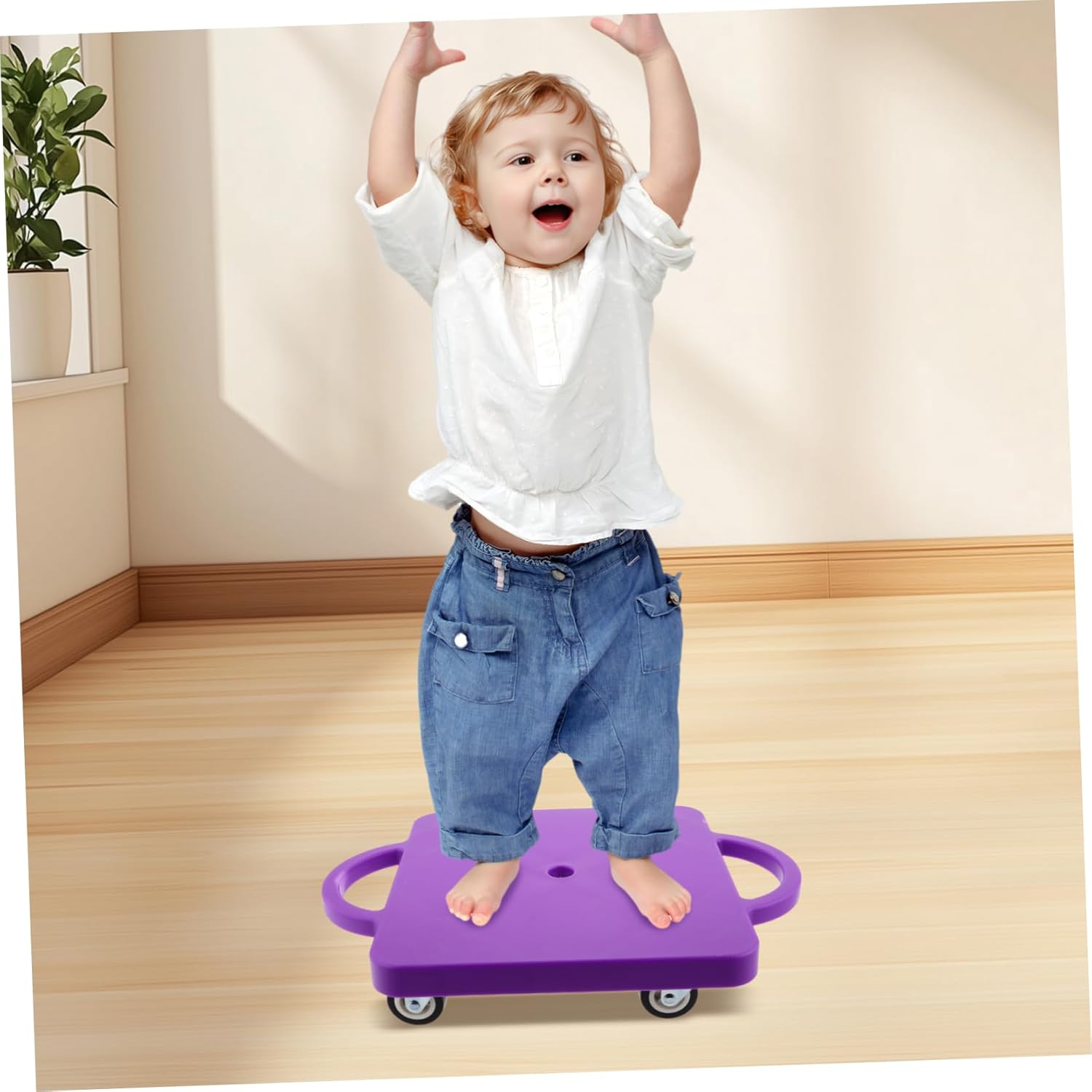 VOSAREA Sensory Learning Skateboard Toy for Kids 1