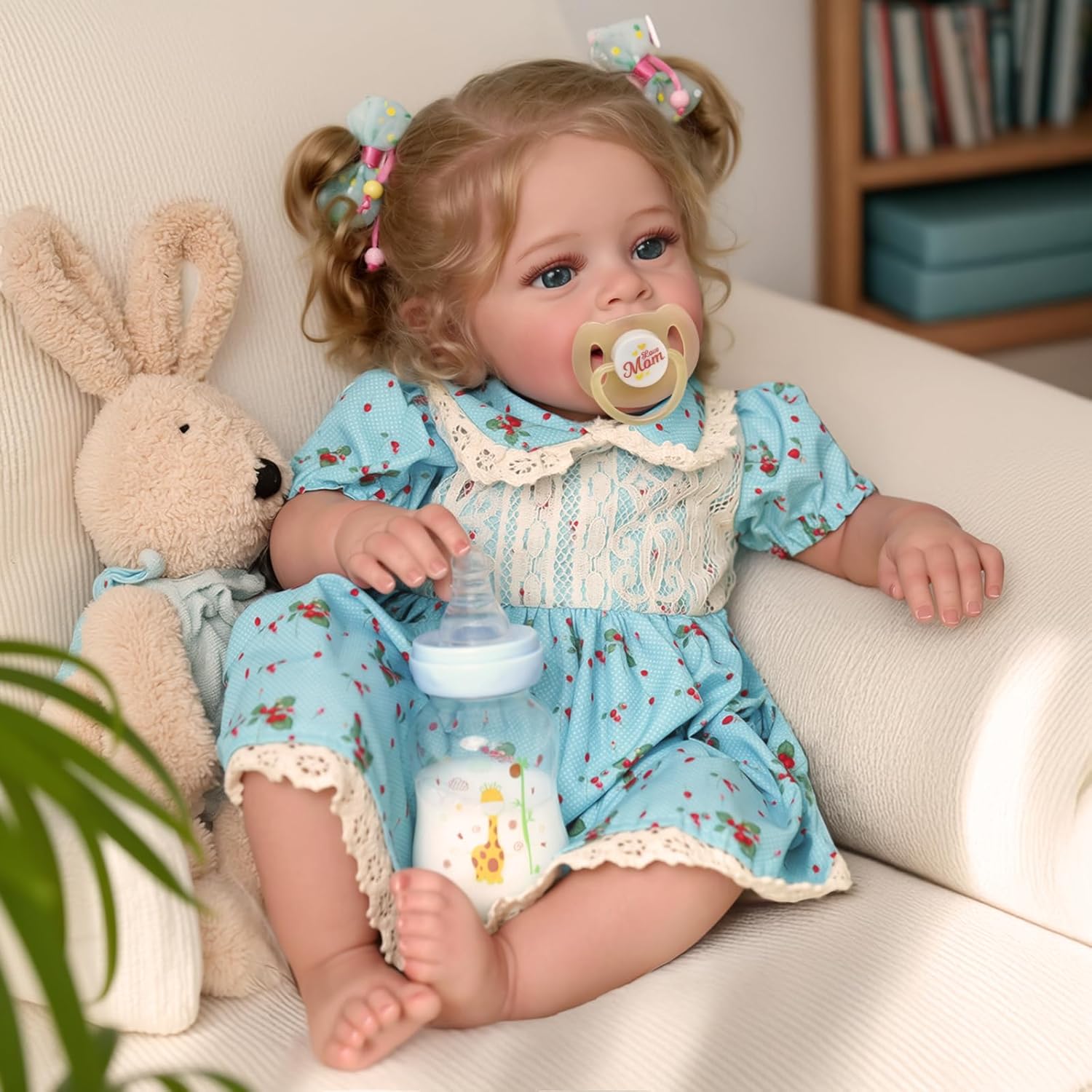 JIZHI 18 Inch Realistic Reborn Baby Doll Girl