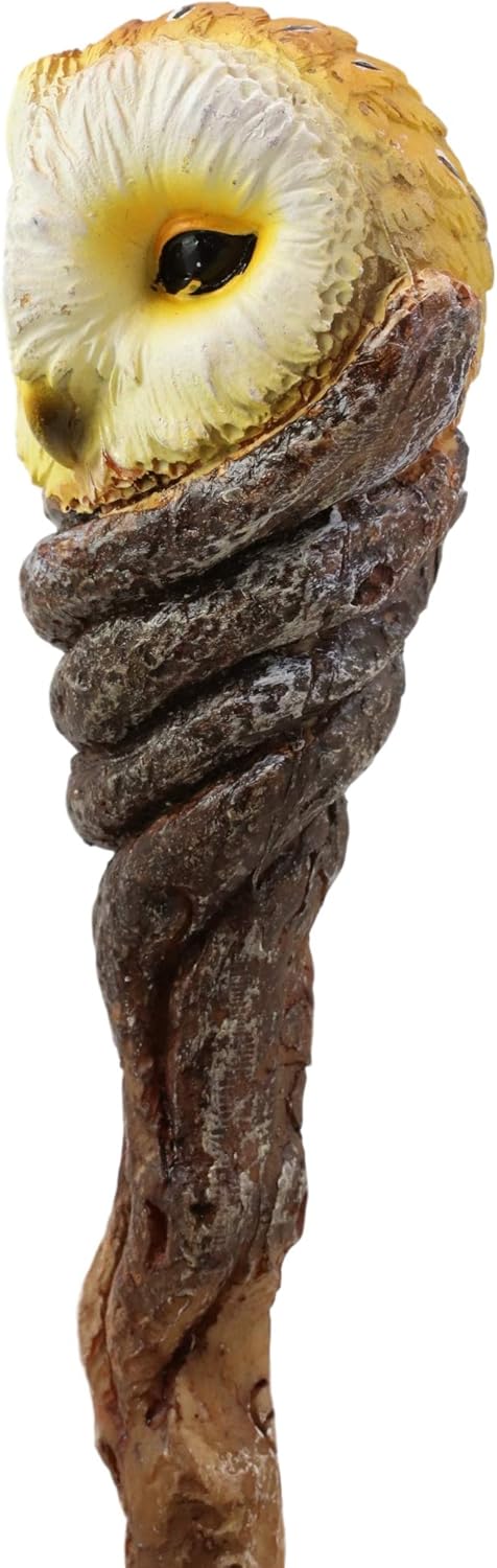 Ebros Magic Wand Wise Owl Of Artemis Decorative Prop