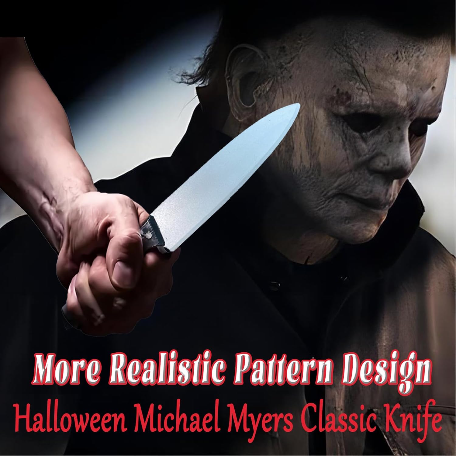 2Pcs Halloween Fake Knife Prop Realistic and Safe
