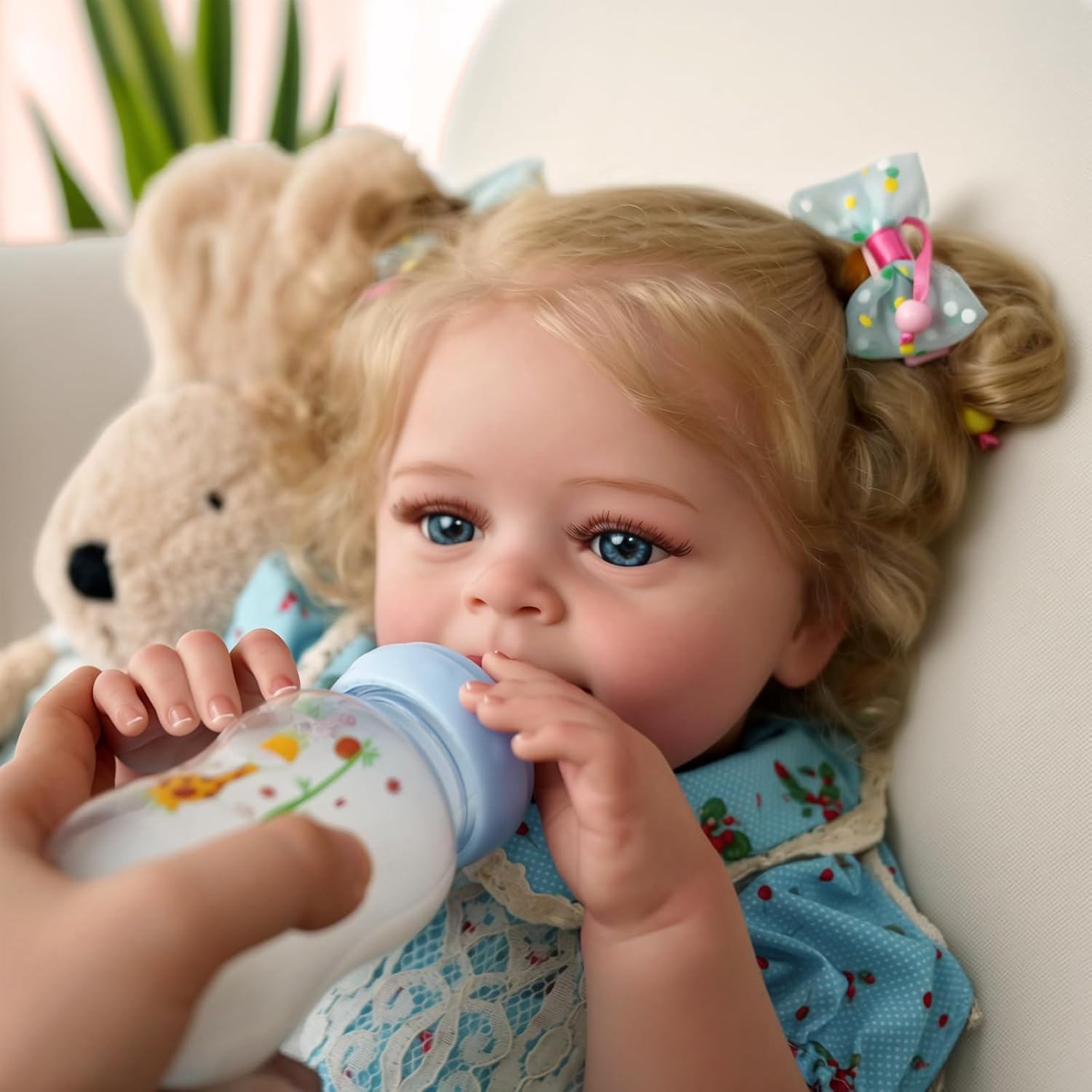JIZHI 18 Inch Realistic Reborn Baby Doll Girl