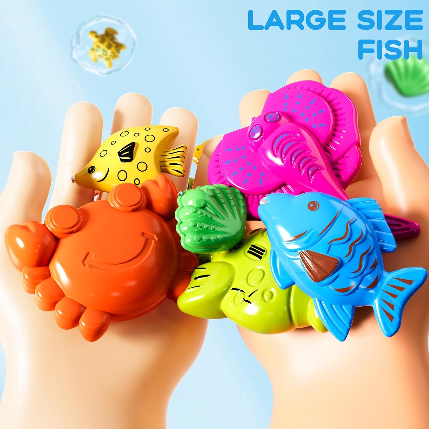 Magnetic Fishing Game for Kids 3-8 Years Old