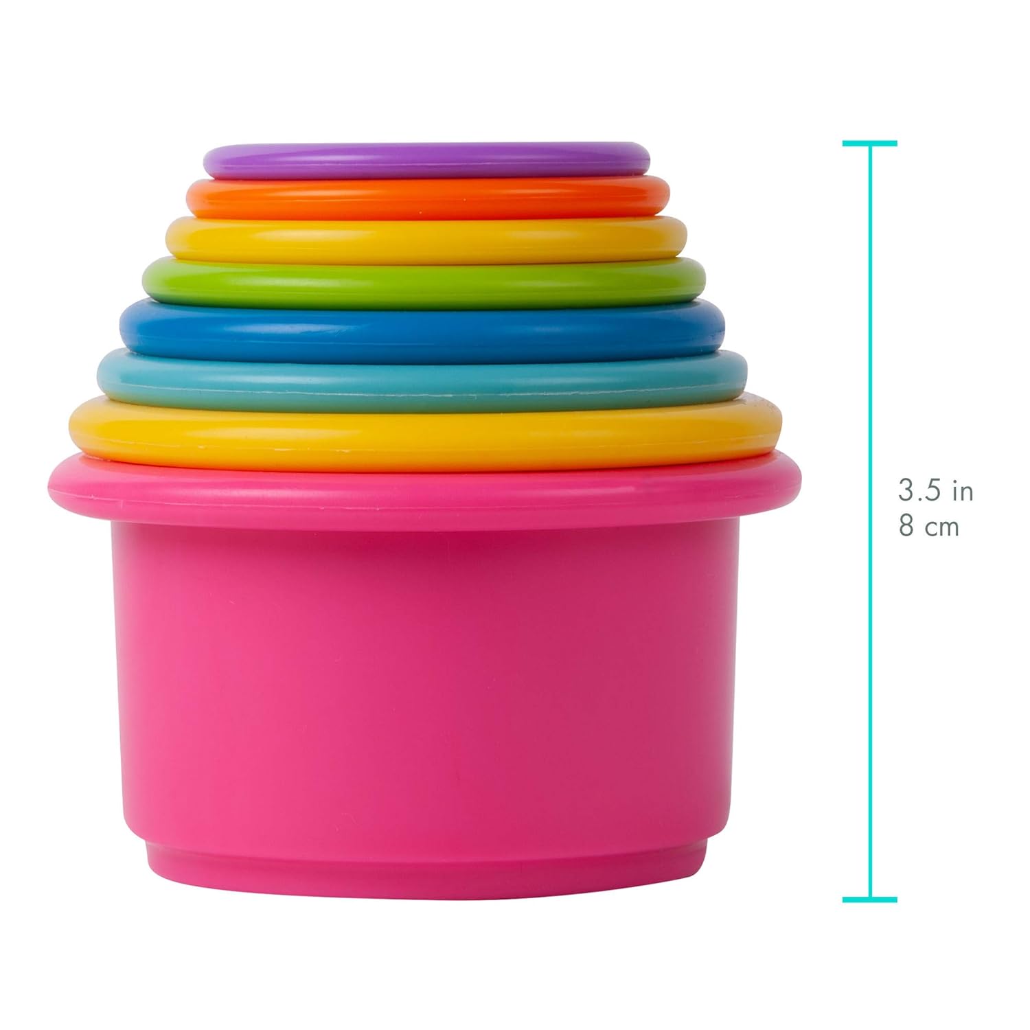 The First Years Stack Count Stacking Cups - 8 Count