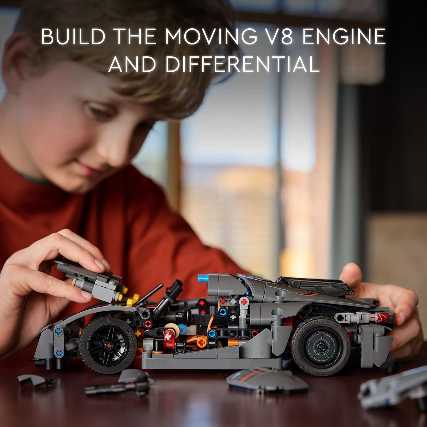 LEGO Technic Koenigsegg Jesko Absolut Grey Hypercar - 42173
