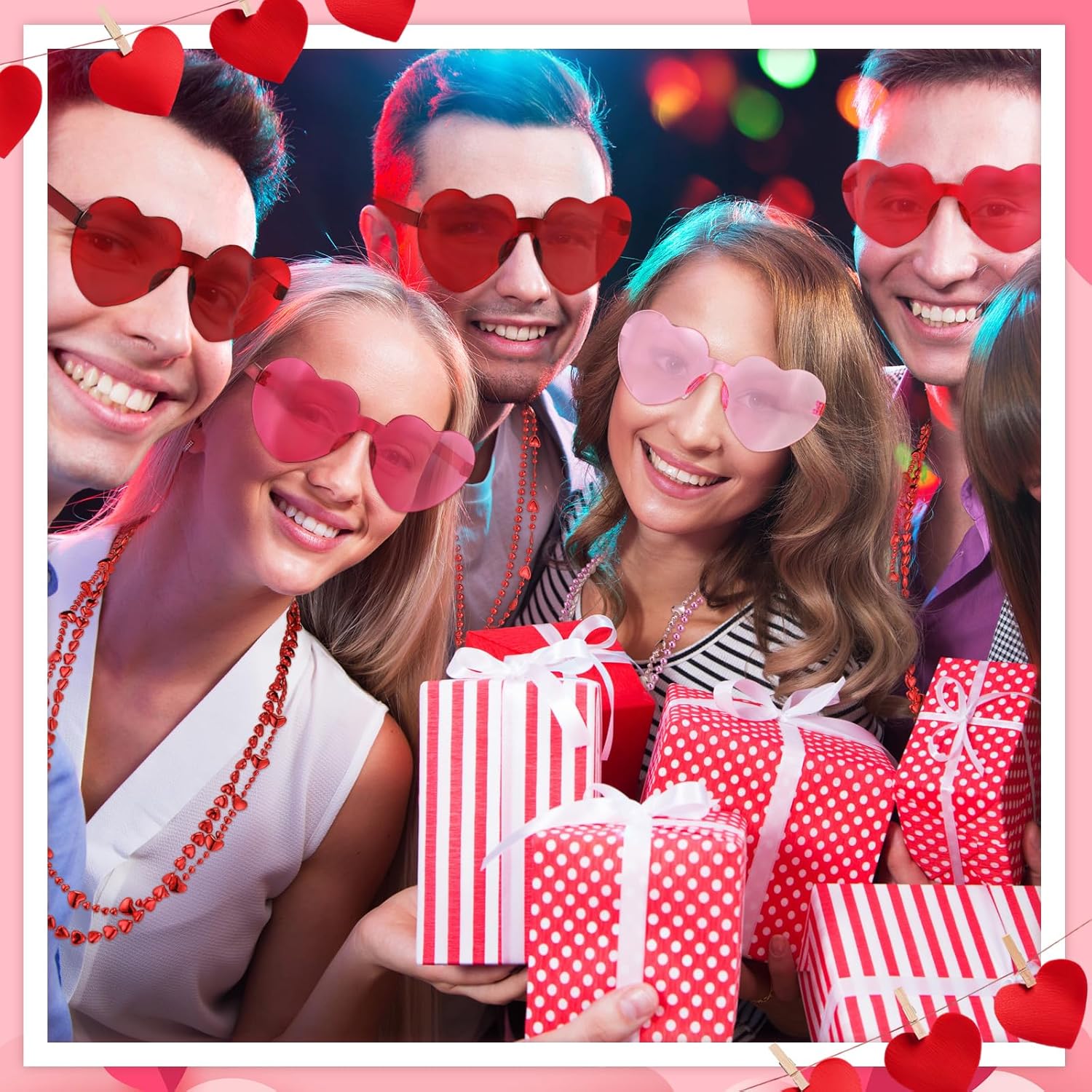 Ferreve Valentines Day Party Favors Set 48 Pcs