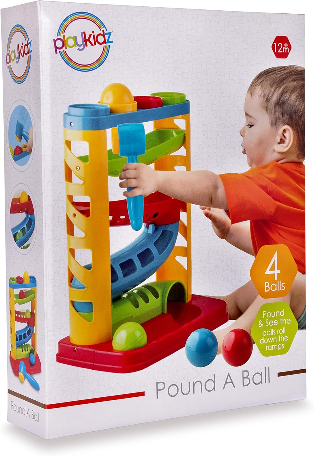 Playkidz Durable Pound a Ball Toy for Toddlers