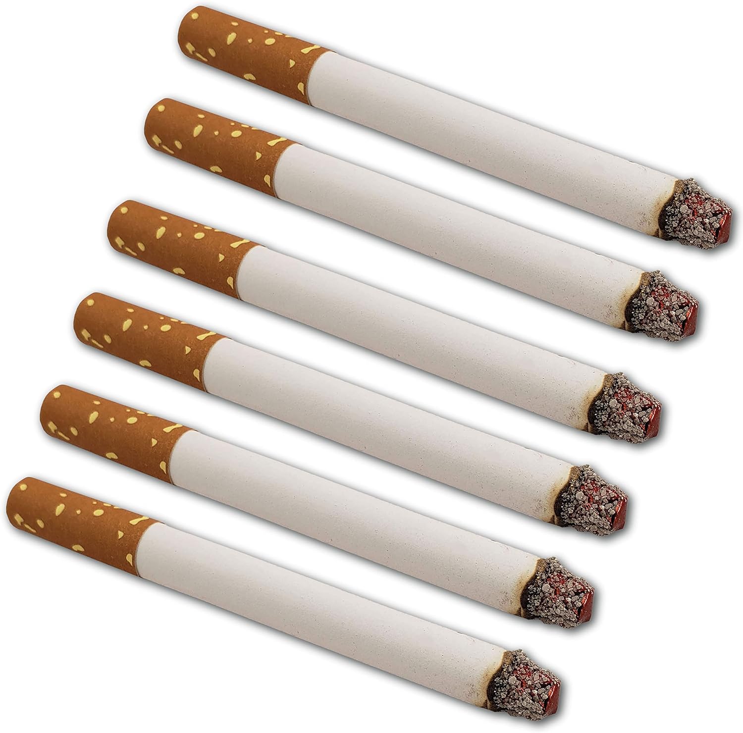 Laughing Smith Fake Cigarettes Pack of 6 Realistic Props