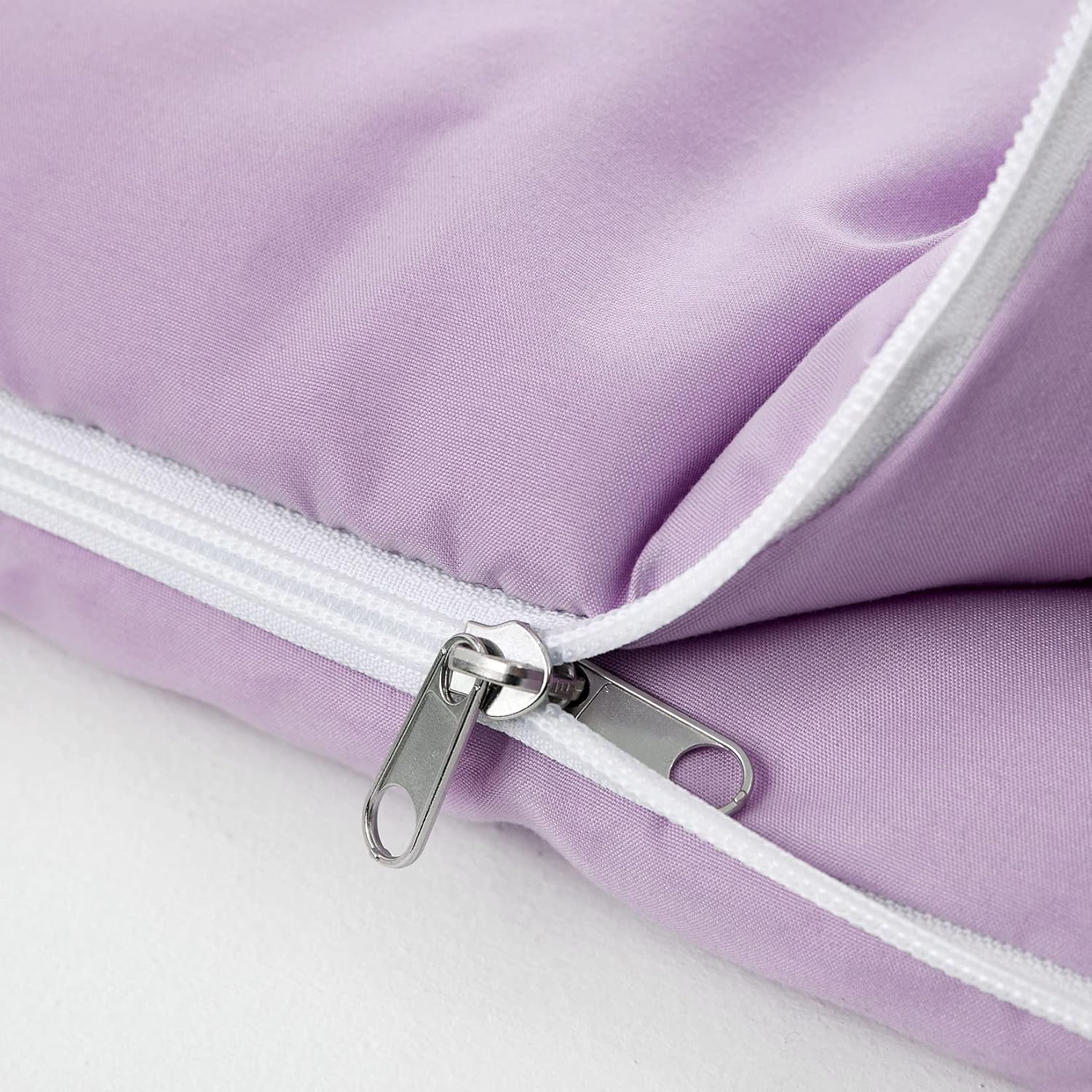 Wake In Cloud Kids Sleeping Bag with Pillow Set - Lilac Purple