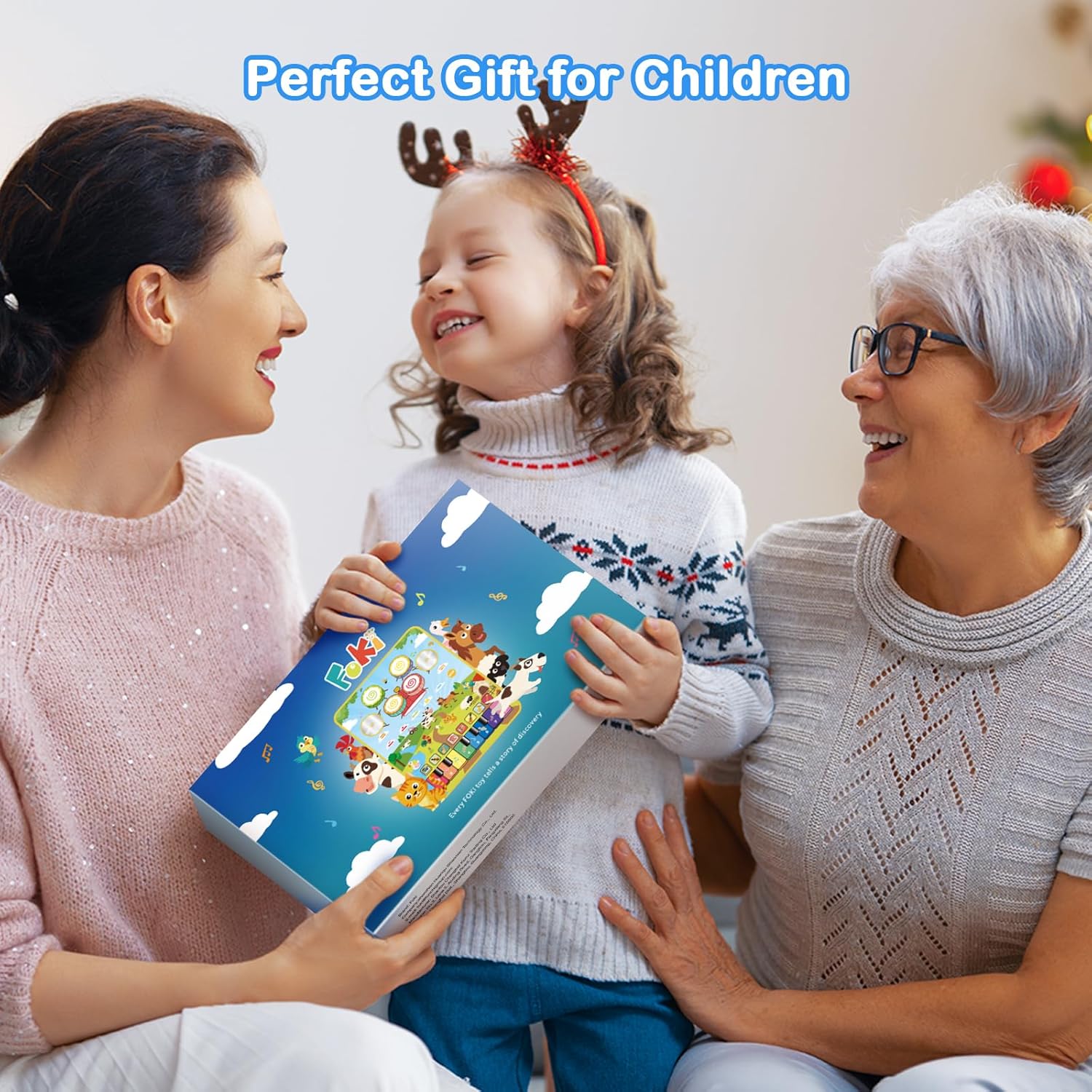 Foki 3-in-1 Musical Mat for Kids 1-5 Years 1