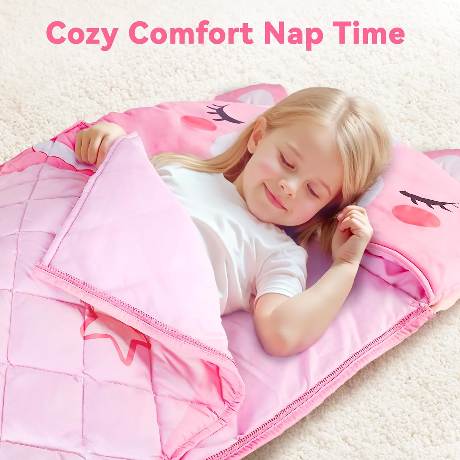 iPlay iLearn Unicorn Slumber Sack for Kids 1