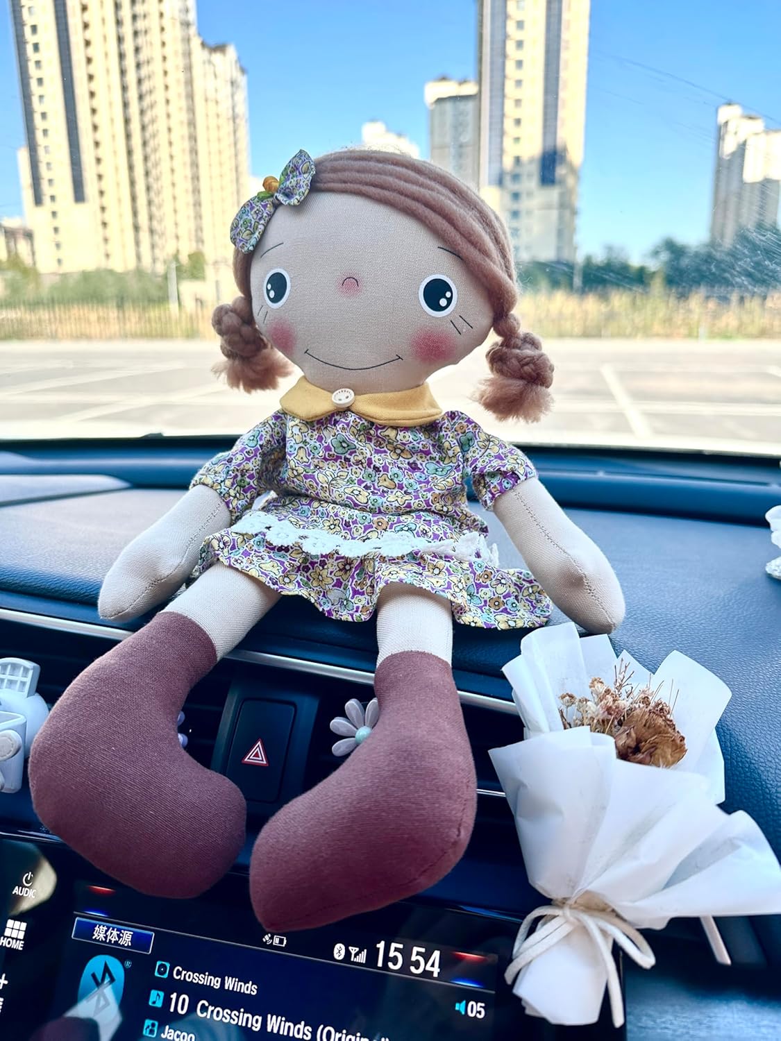 Beibei Handmade Doll Cute Plush Toy for Toddlers and Kids