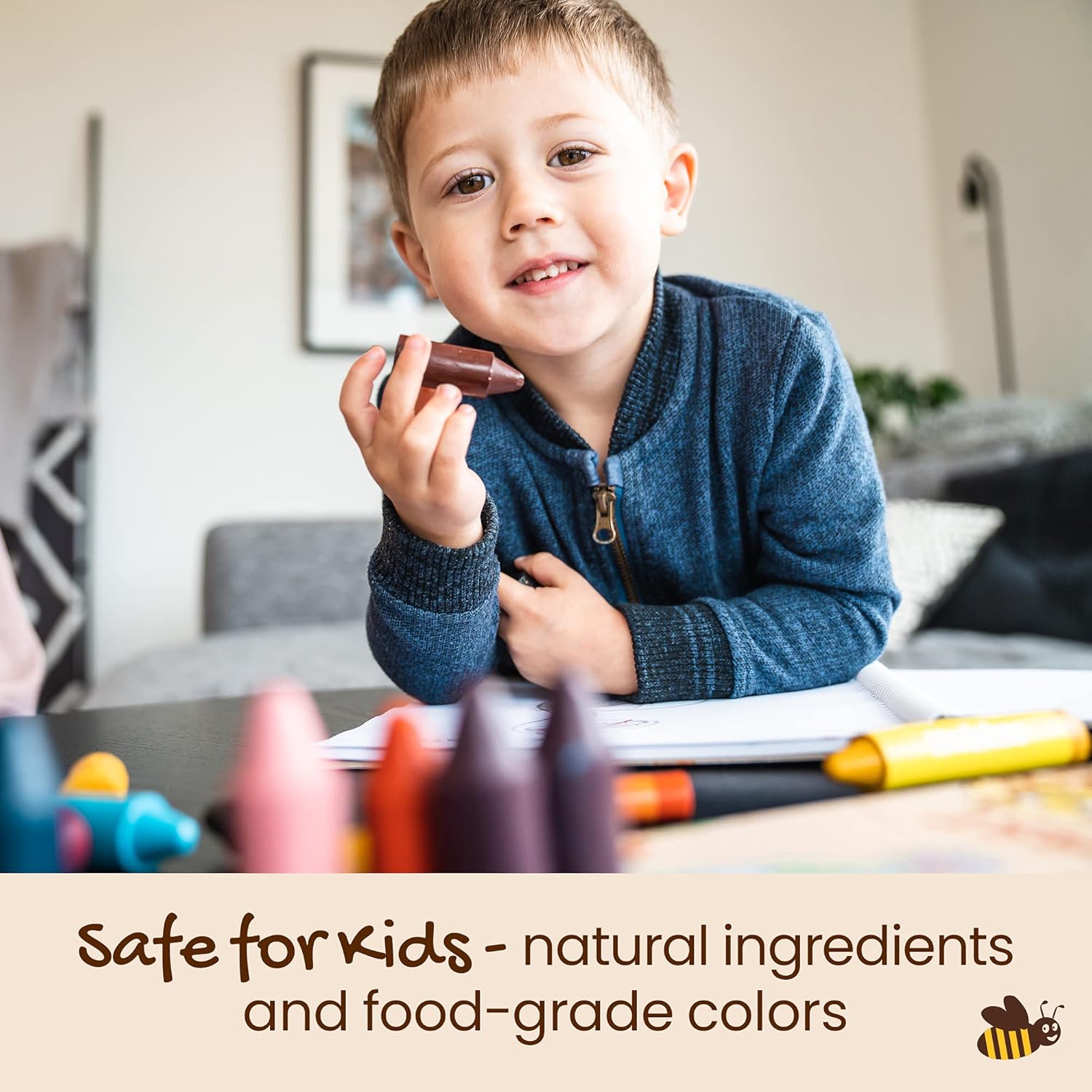 Honeysticks 100 Pure Beeswax Crayons 12 Pack 1