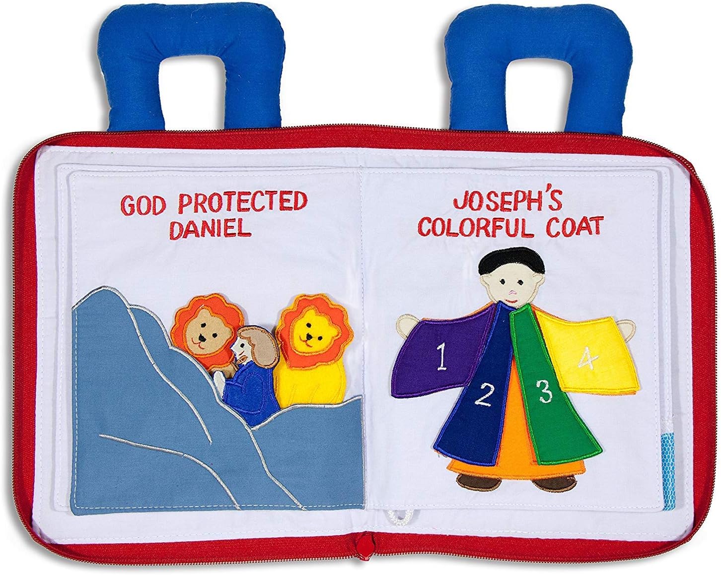 My Bible Quiet Book - Interactive Fabric Learning Toy for Kids