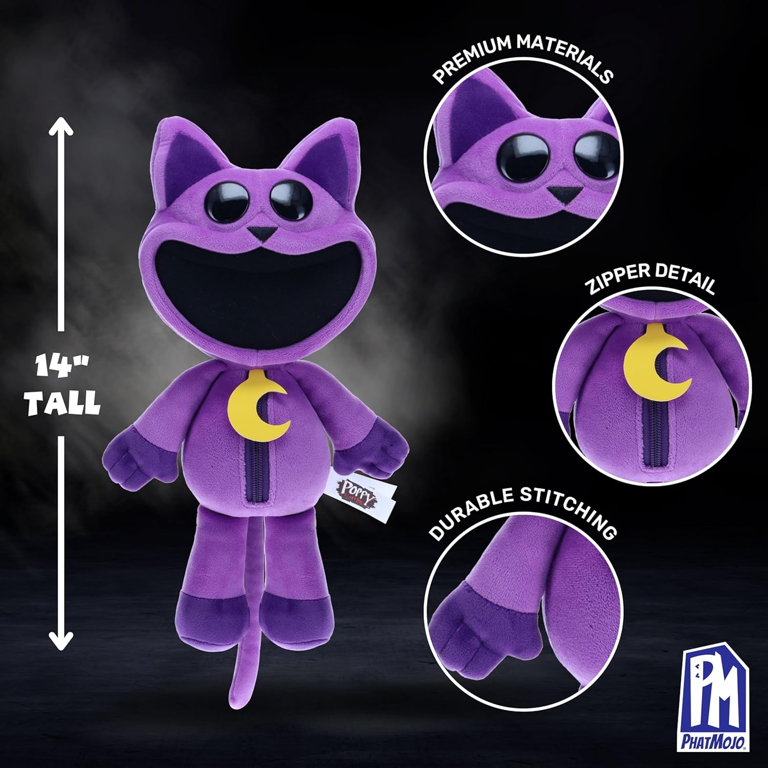Poppy Playtime Smiling Critters Deluxe Plush CatNap