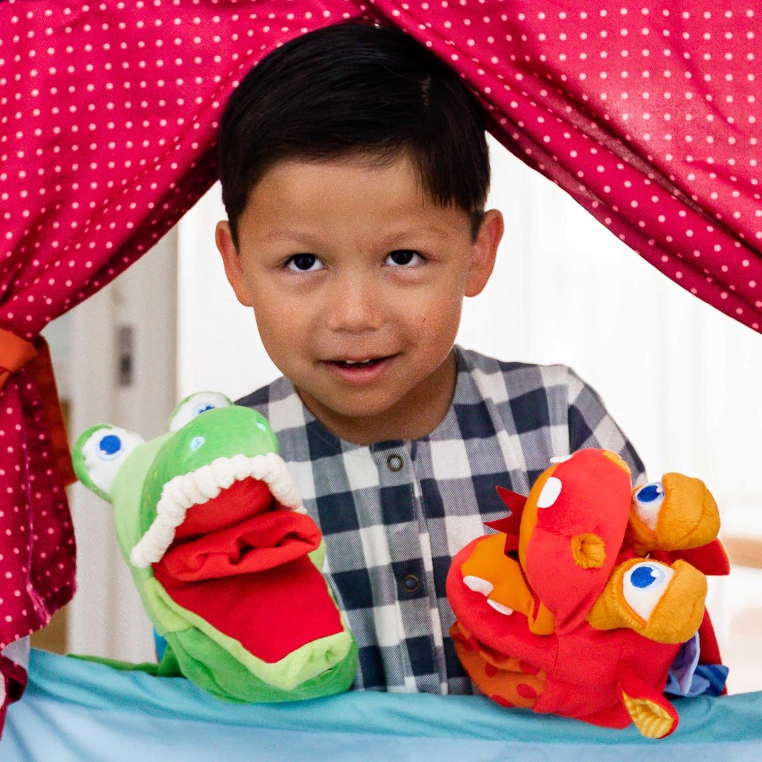 HABA Eat It Up Dragon Hand Puppet for Kids