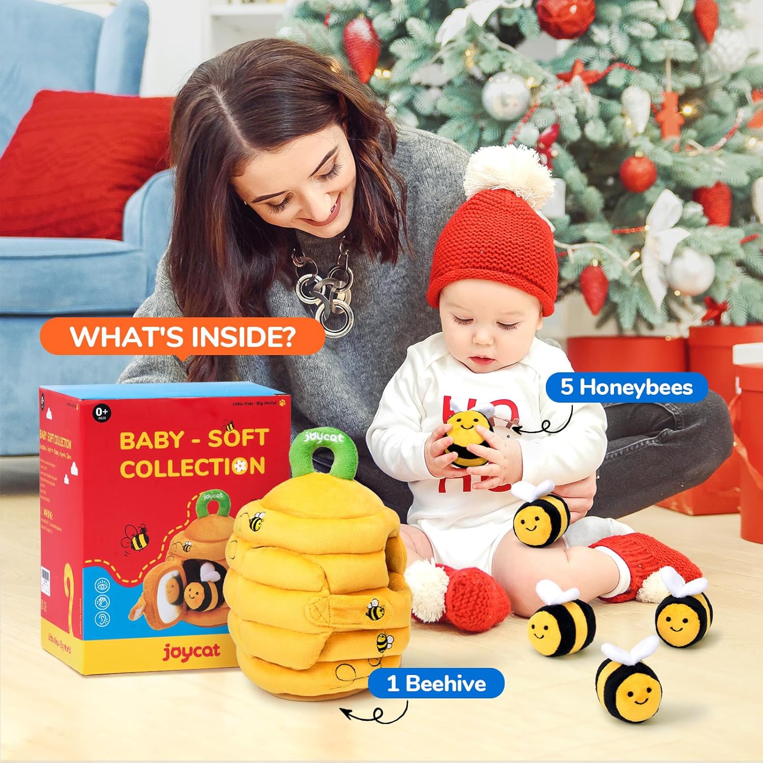 JoyCat Baby Beehive Toy for 6-12 Months