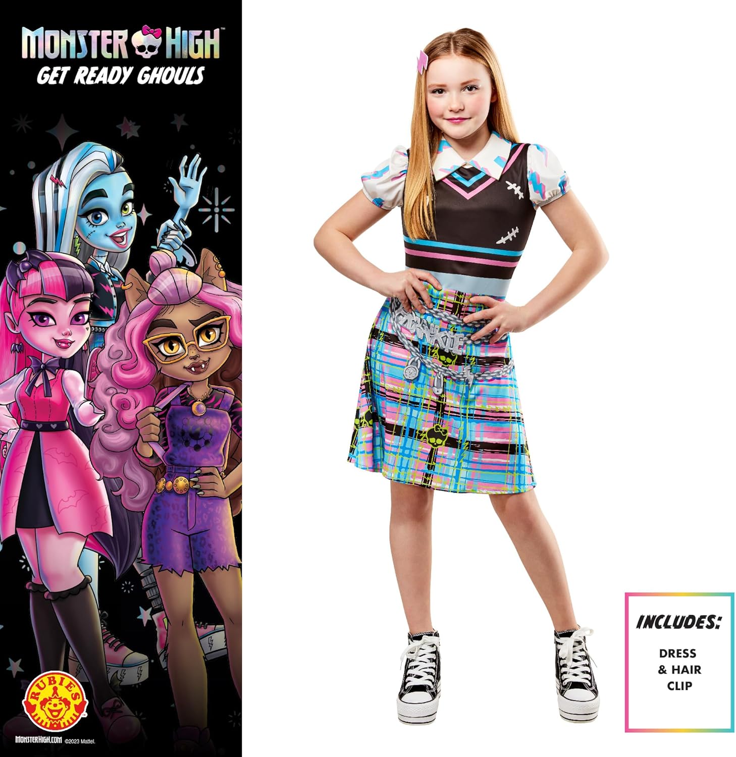 Rubies Frankie Stein Kids Jumpsuit Costume 1