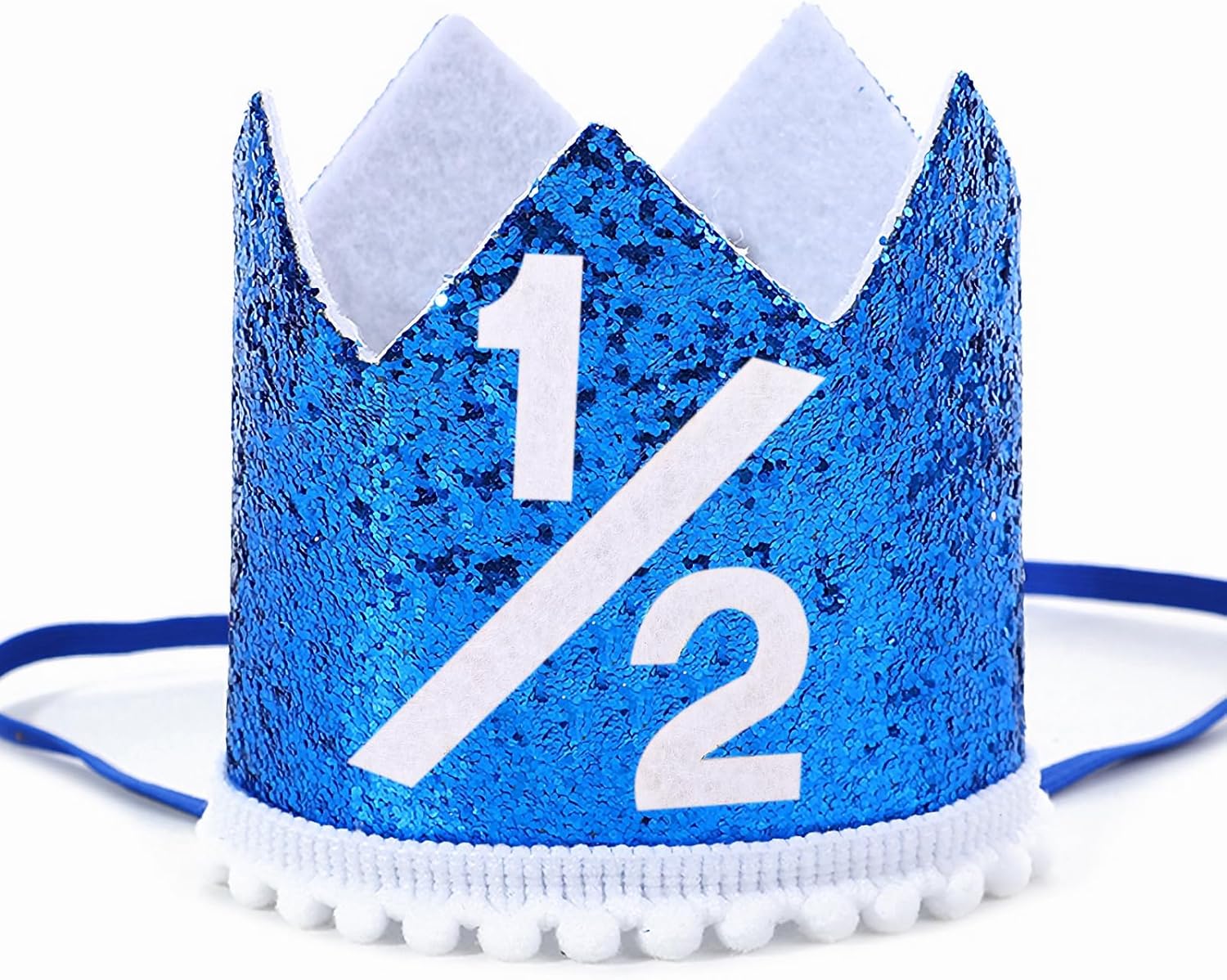 Alainzeo Half Birthday Party Crown for Baby
