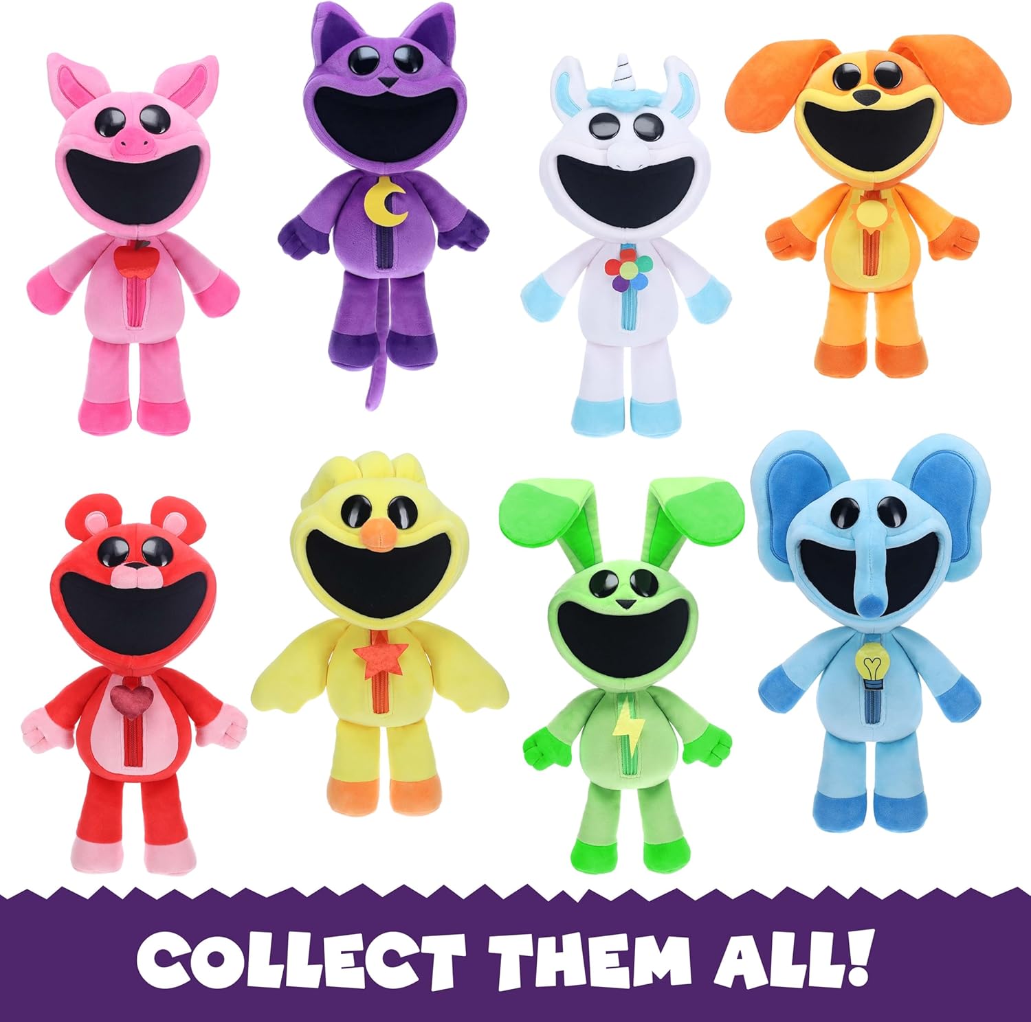 Poppy Playtime Smiling Critters Deluxe Plush CatNap