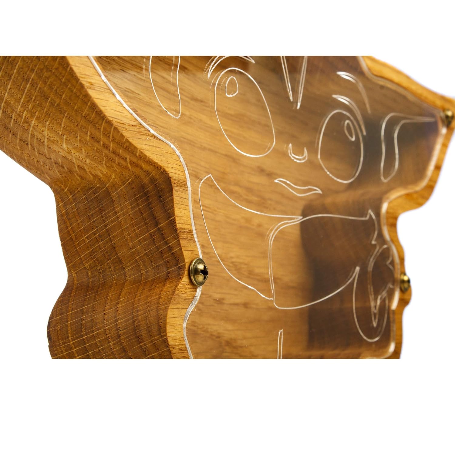 Wood Piggy Bank Alien Montessori Kids Money Box