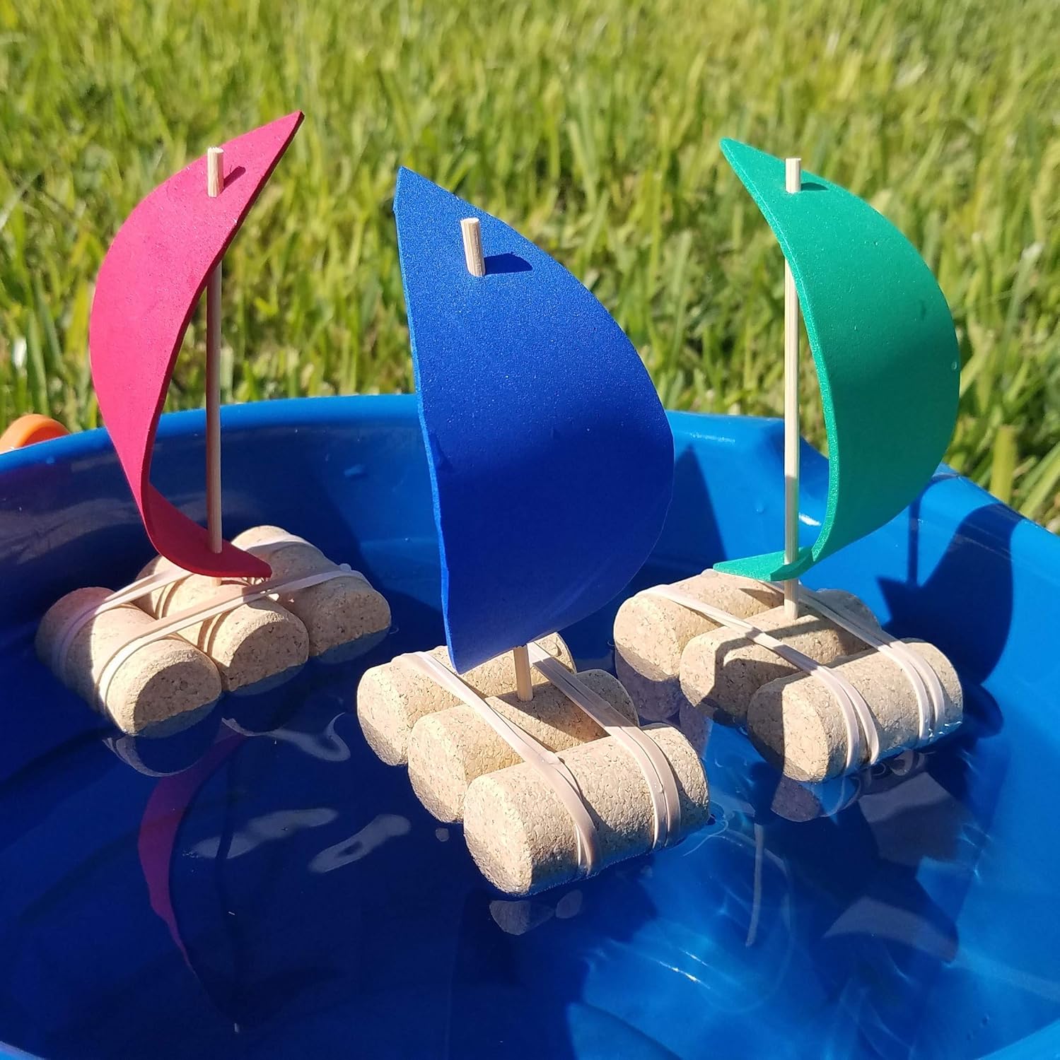 Ink Trinket Kids DIY Cork Boat Craft Kit