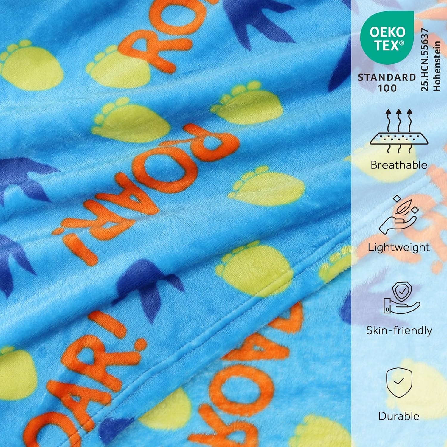 3 in 1 Dinosaur Travel Pillow and Blanket Set for Kids