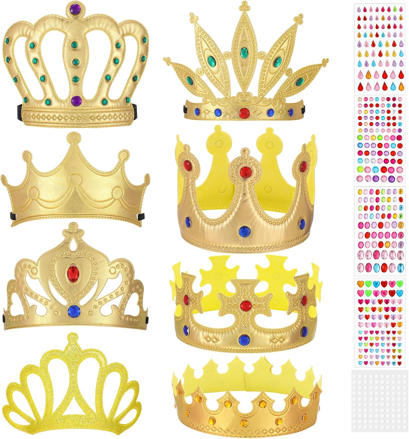Royal Birthday Crown Set for Kids and Family