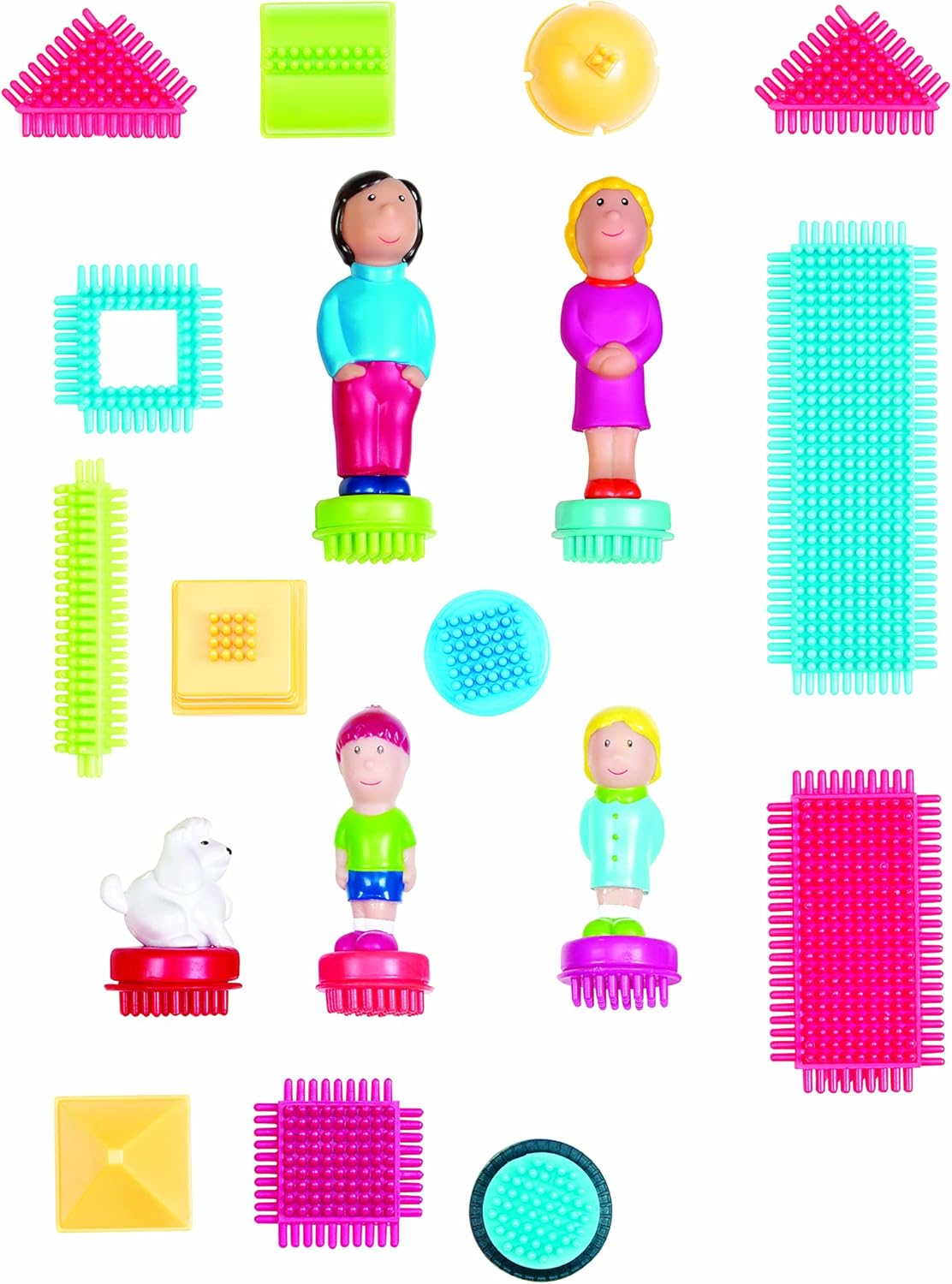 Battat Bristle Blocks - 80pc STEM Building Set for Kids 2