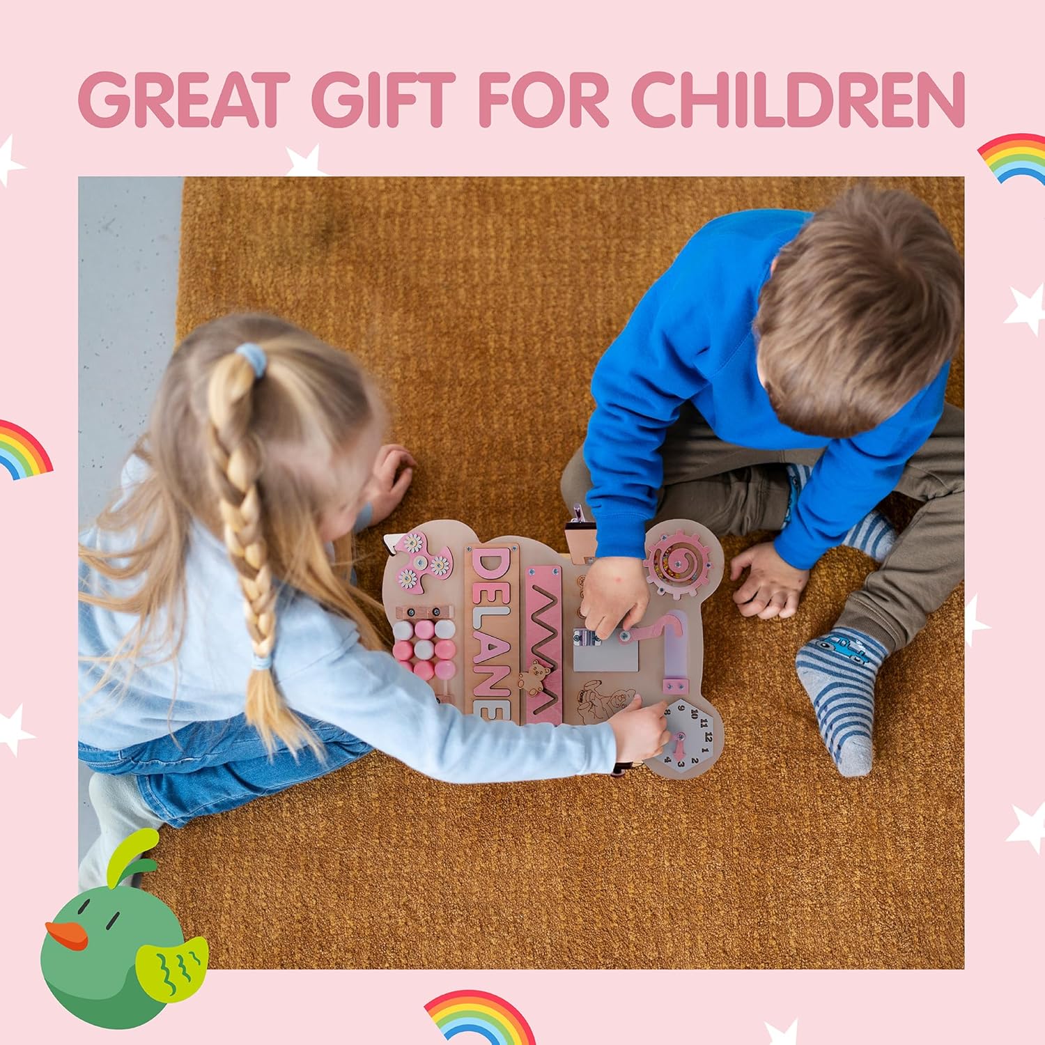 Nabytok Customized Name Puzzle for Toddlers