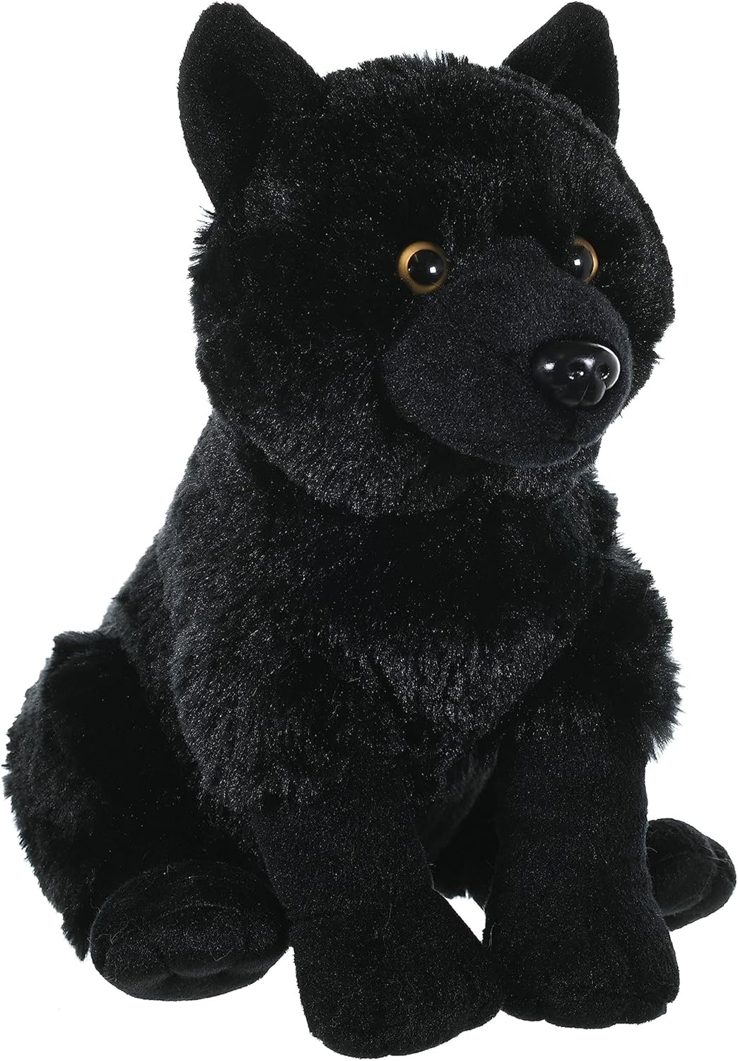 Wild Republic Black Wolf Plush Toy 12