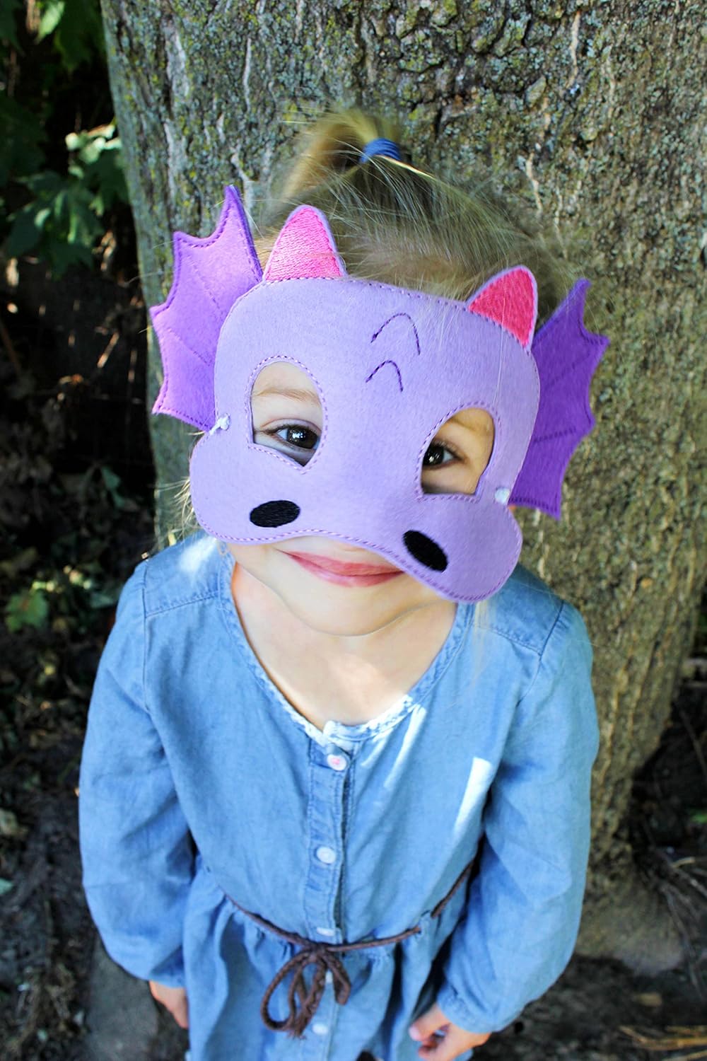 Baby WhatKnots Kids Sheep Felt Face Mask 1