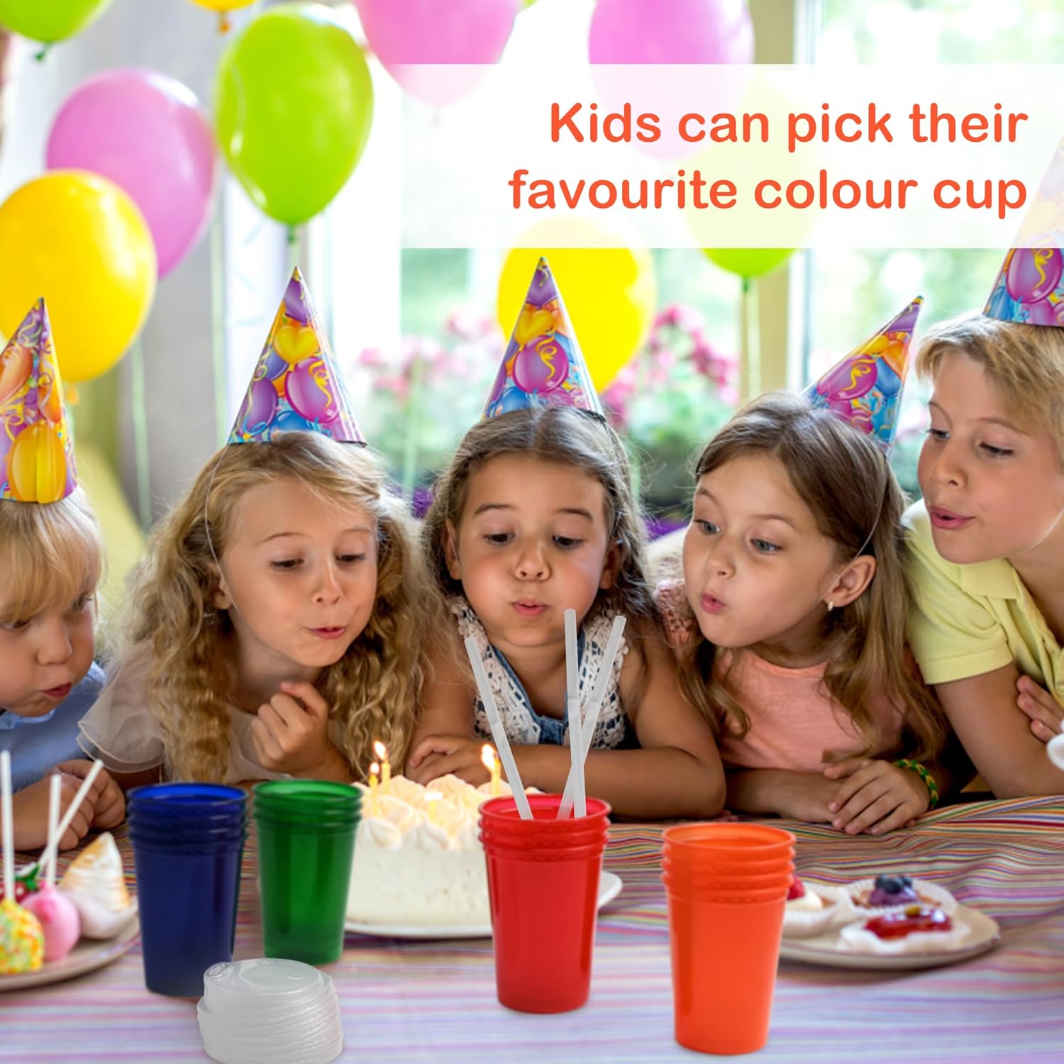 L LIKED 12 Oz Kids Sippy Cups Assorted 20 Count
