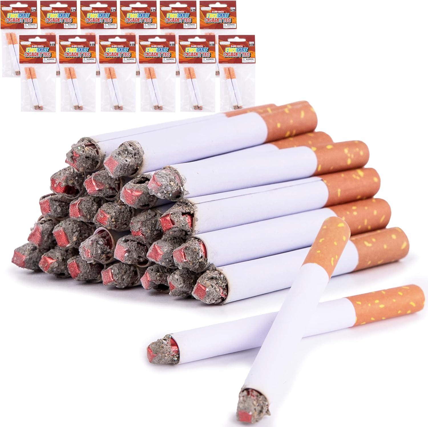 ArtCreativity Fake Puff Cigarettes - 325 Inch 24 Pack
