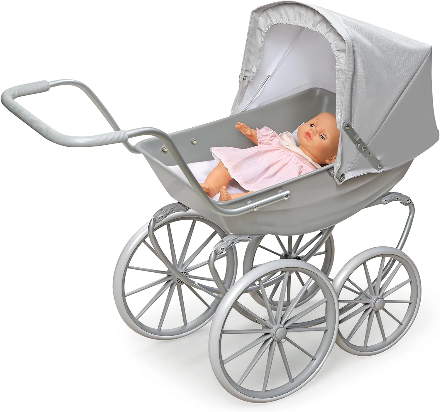 Badger Basket London Doll Stroller for 18 Inch Dolls