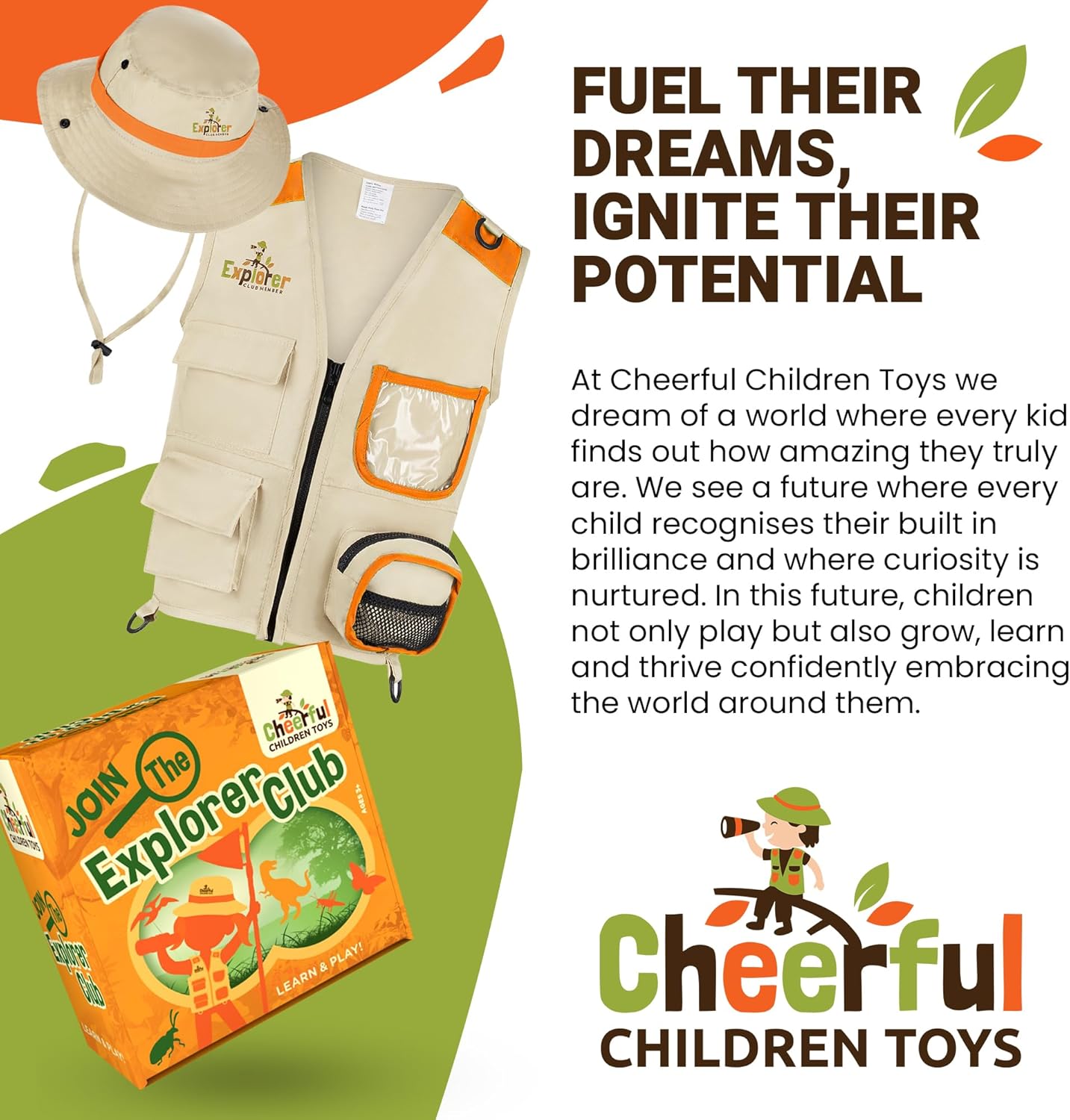 Premium Kids Explorer Kit for 3-7 Year Olds