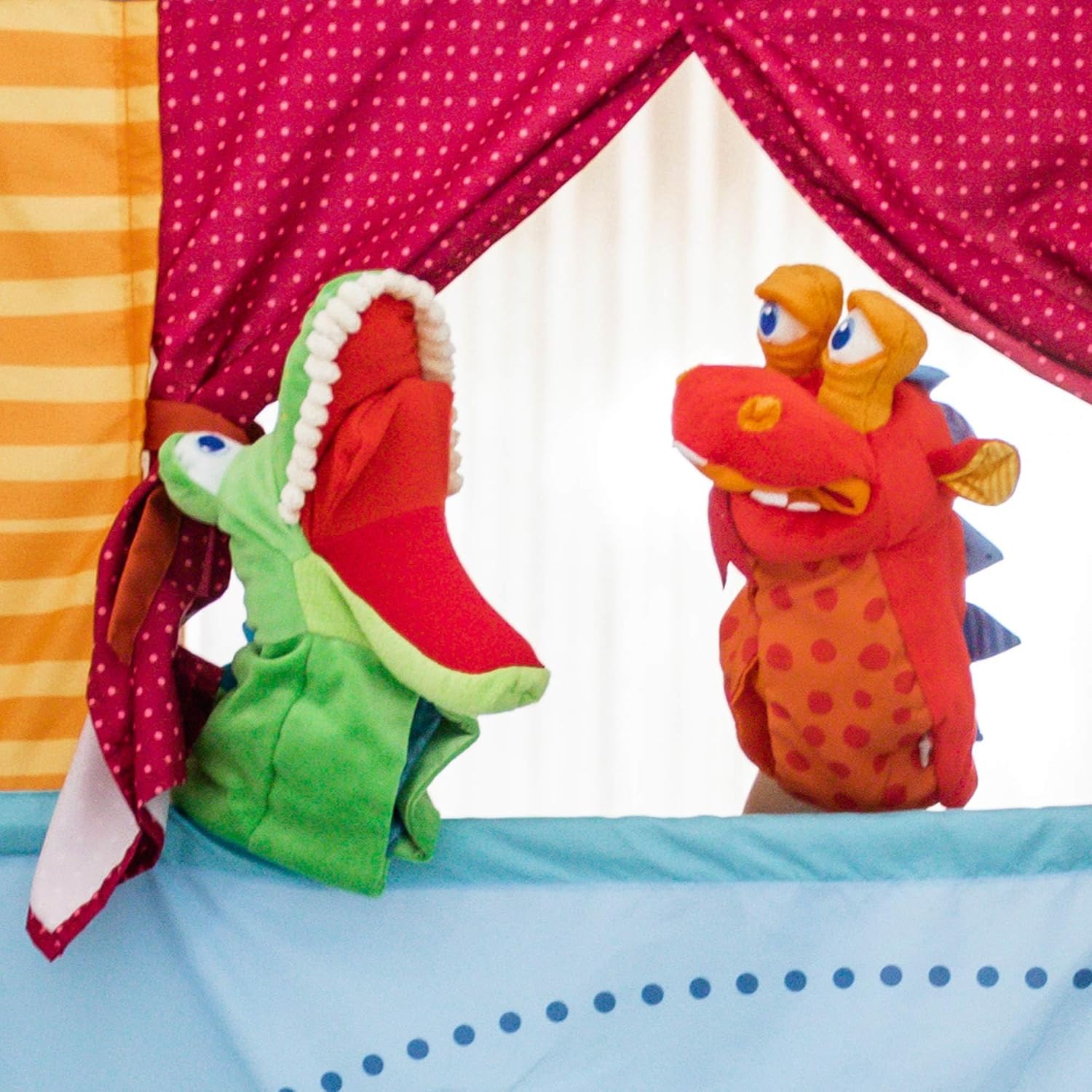 HABA Eat It Up Dragon Hand Puppet for Kids